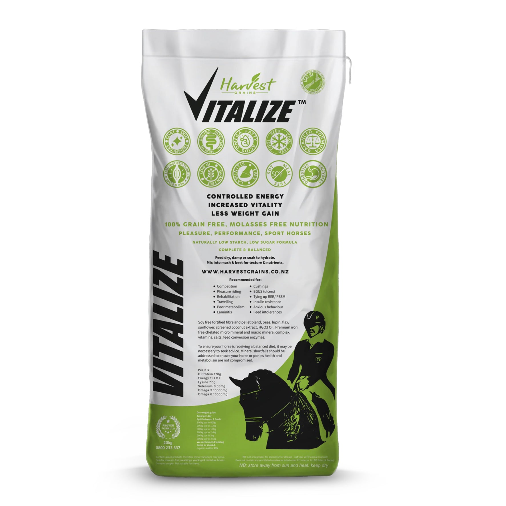 Harvest Grains Vitalize (20kg)