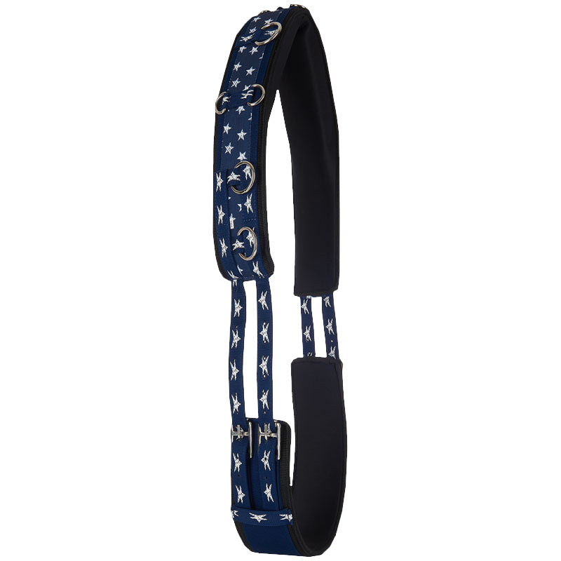 Imperial Lunging Girth Star Icon Navy / Cob