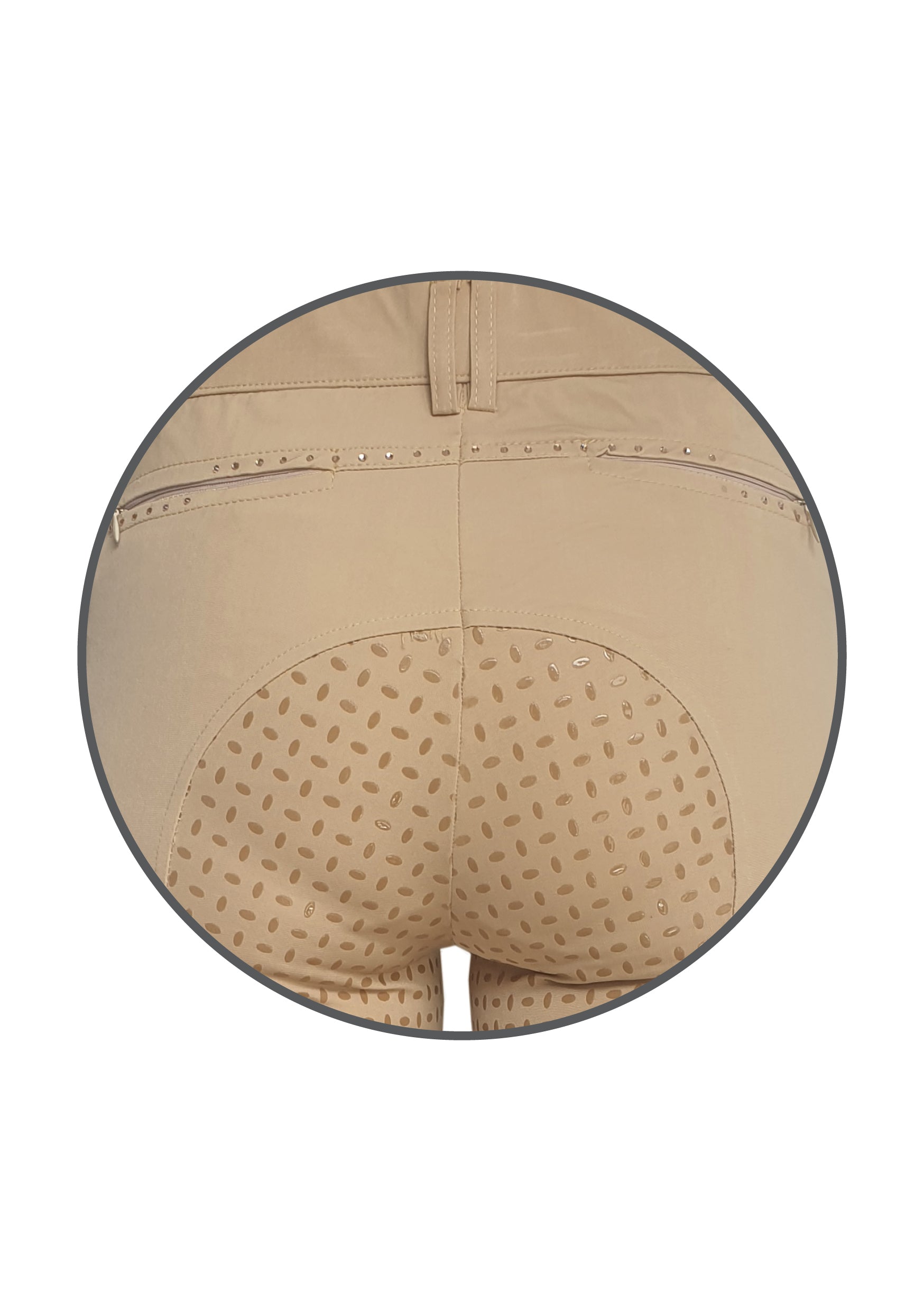 CA Kids Ashby FullGrip Jodhpur Beige / 8