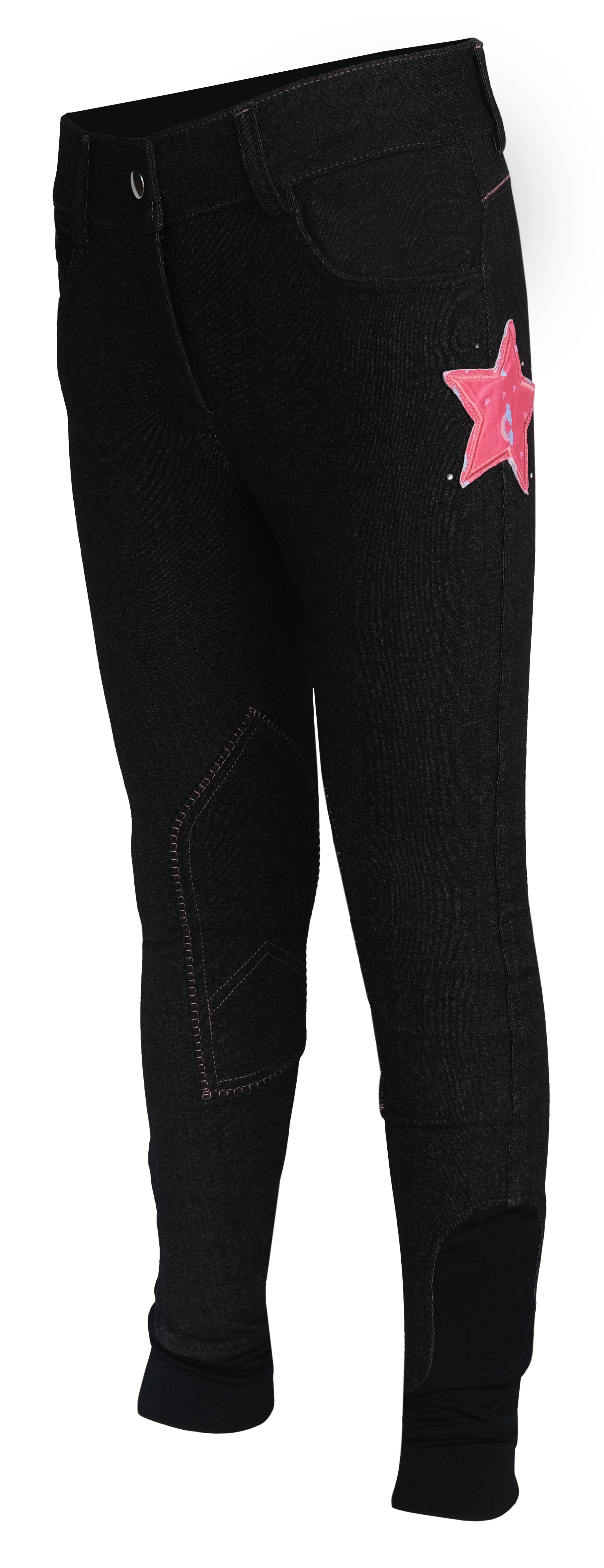 CA Holly Kids Denim Breech Black / 10