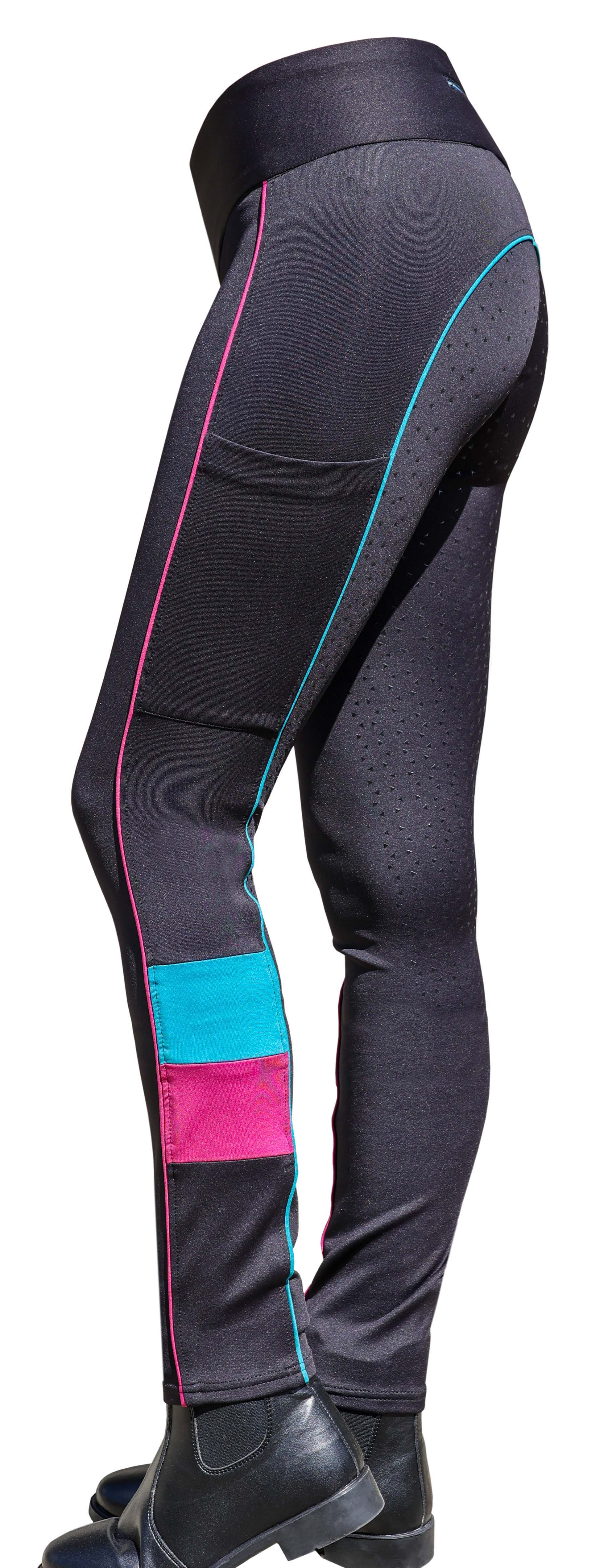 Pheonix Ladies Riding Tights Black / 10