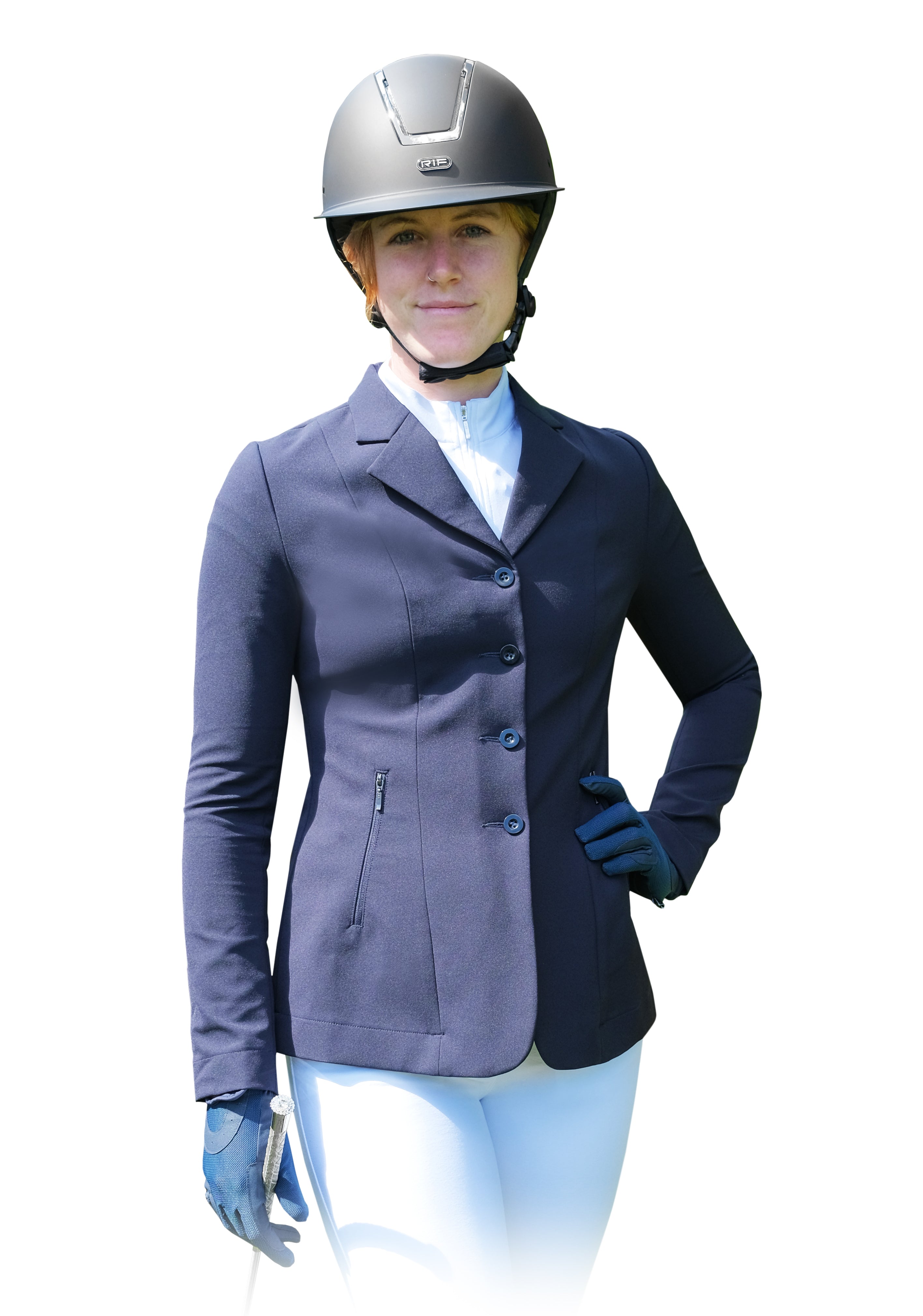 CA Ladies Essen Riding Jacket Black / Large