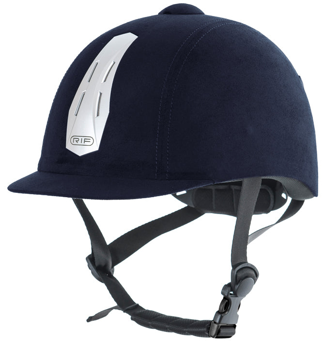 RIF Lynx Riding Helmet KM % Black / 59-61 XLarge