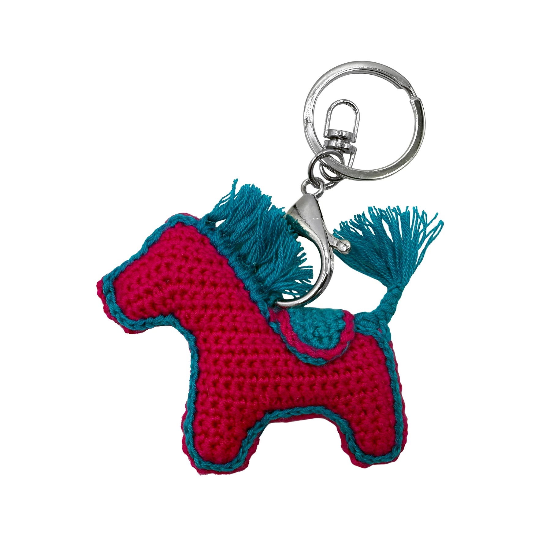 Key Ring Hand Knitted Pony (Assorted)