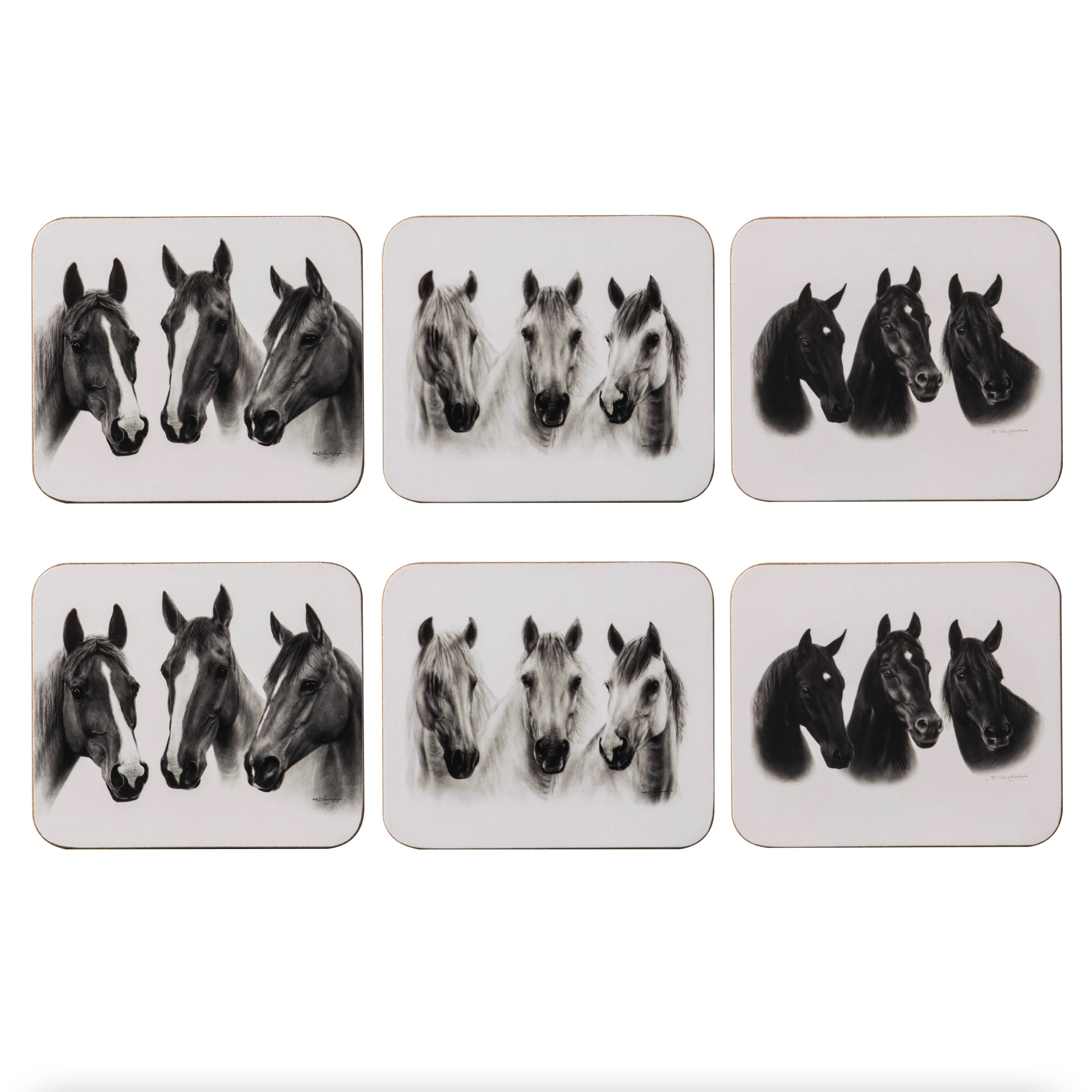 Ashdene Trio Coaster 6pk