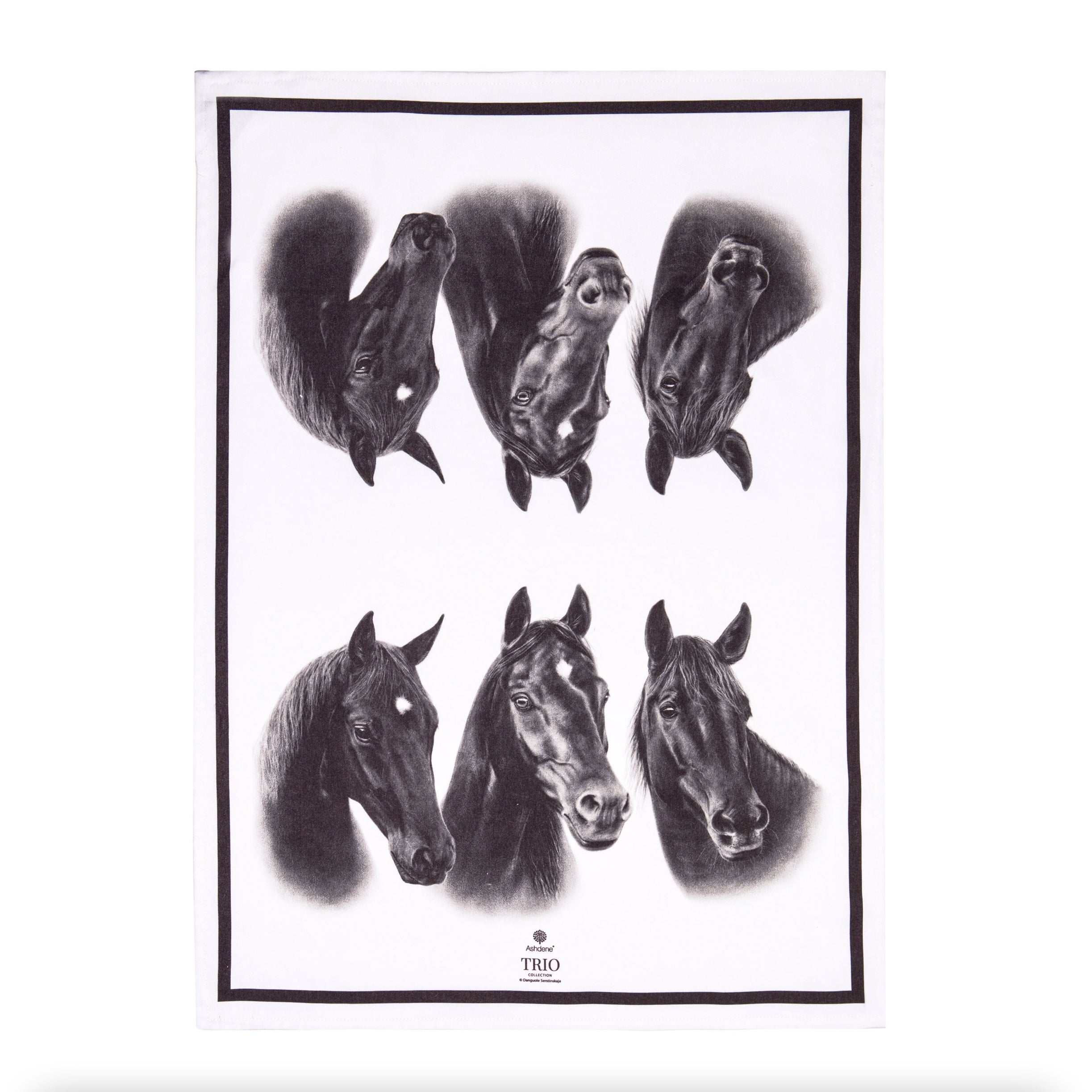 Ashdene Trio Kitchen Towel Chestnut / All