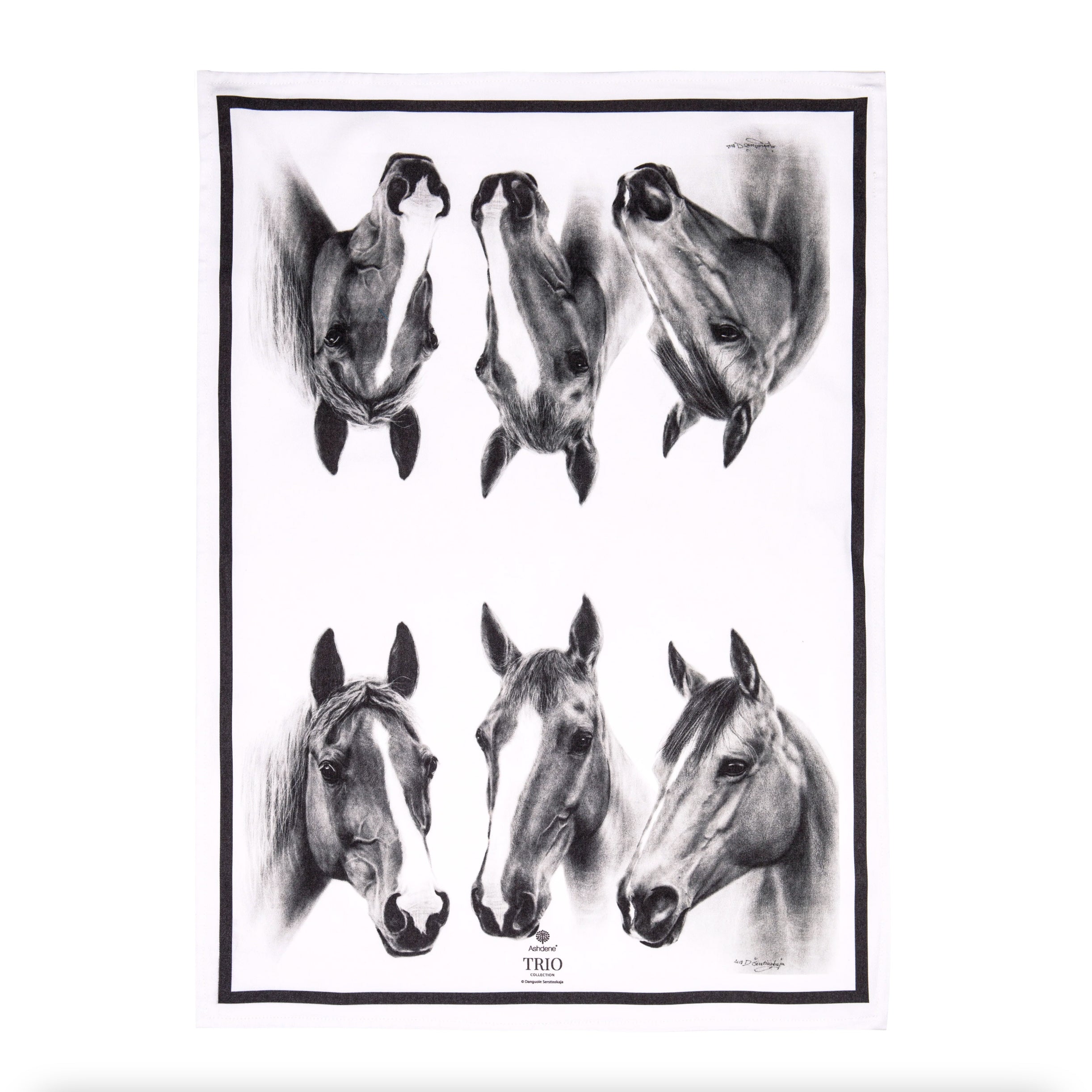 Ashdene Trio Kitchen Towel Chestnut / All