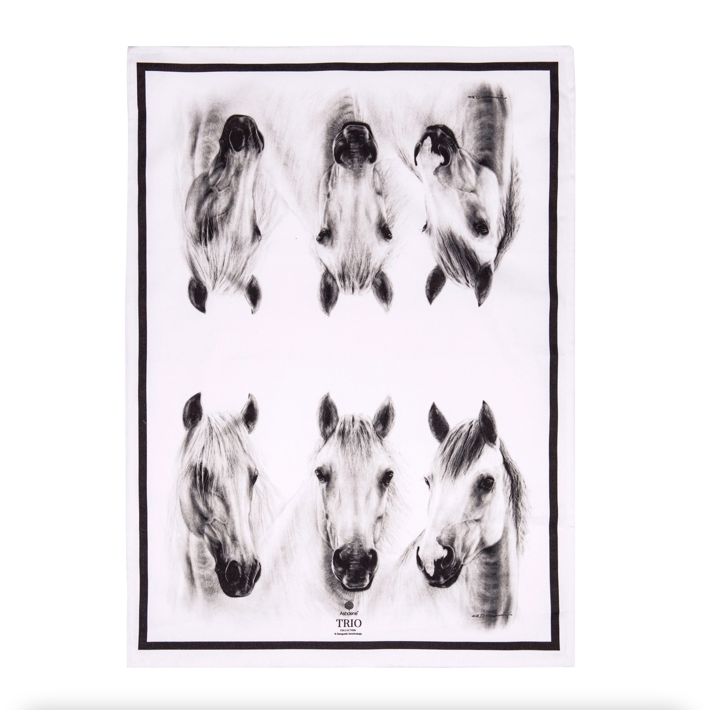 Ashdene Trio Kitchen Towel Chestnut / All