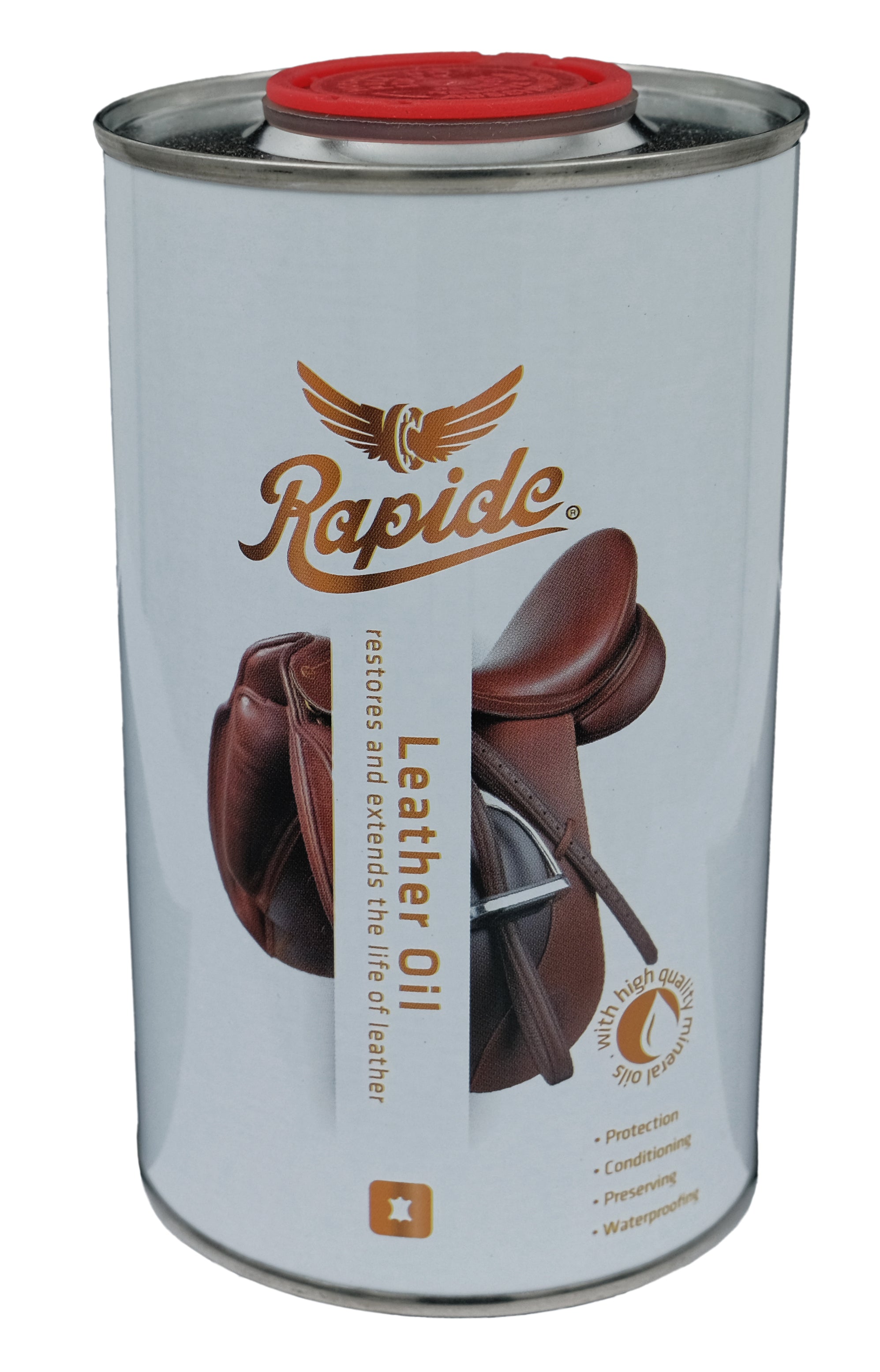 Rapide Leather Oil Black / 500ml