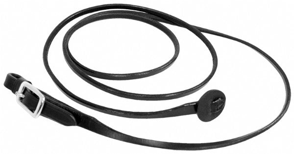 Enzo Mini Leather Lead (Blk)