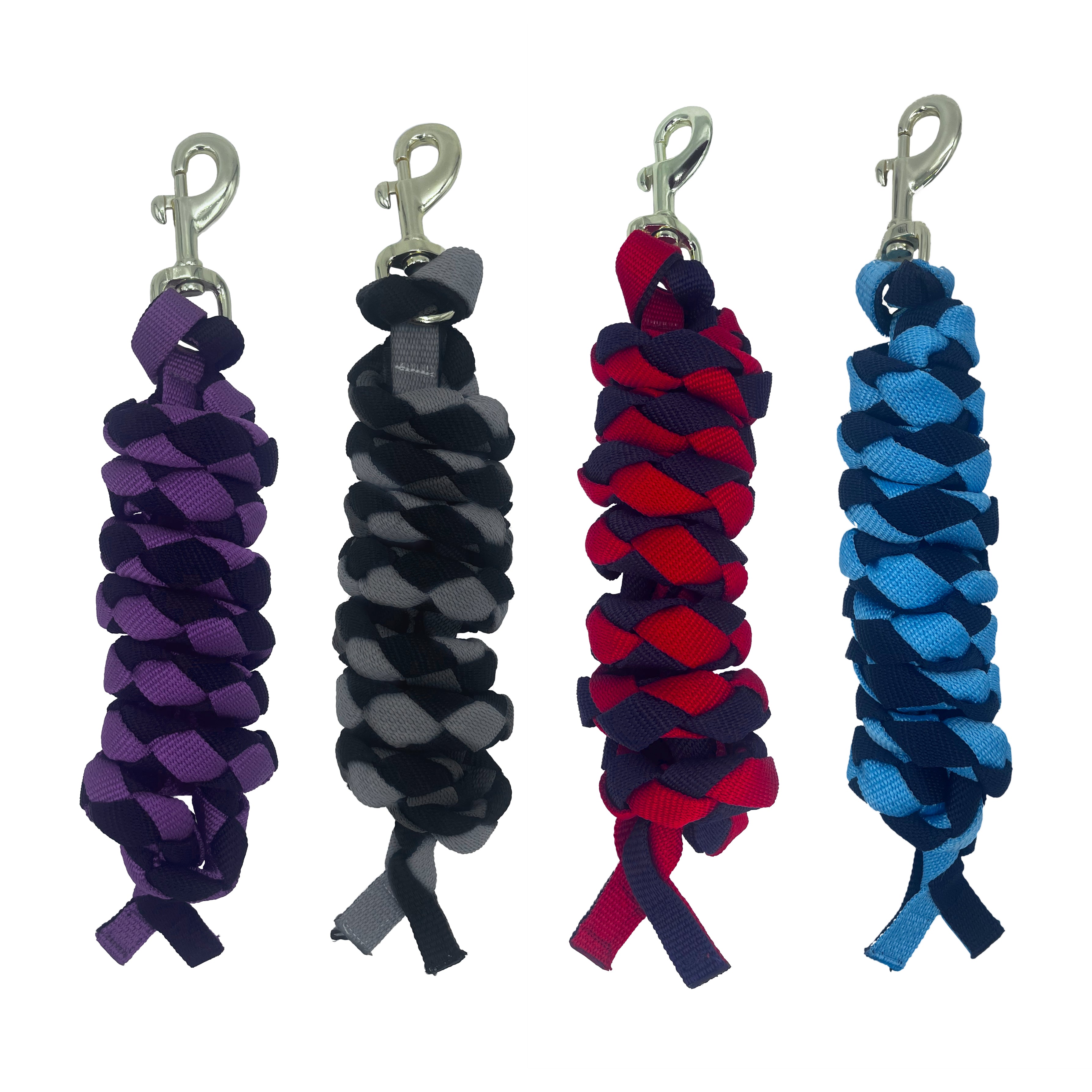 Prima Plaited Lead 6ft Black/Grey / 6ft