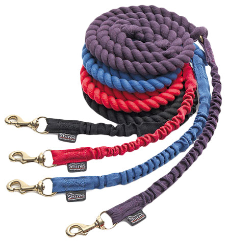 Shires Bungee Lead Rope (Black)%