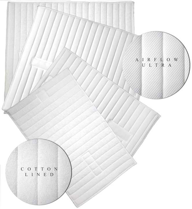 Honey Comb Leg Wraps Set of 4 (Wht)