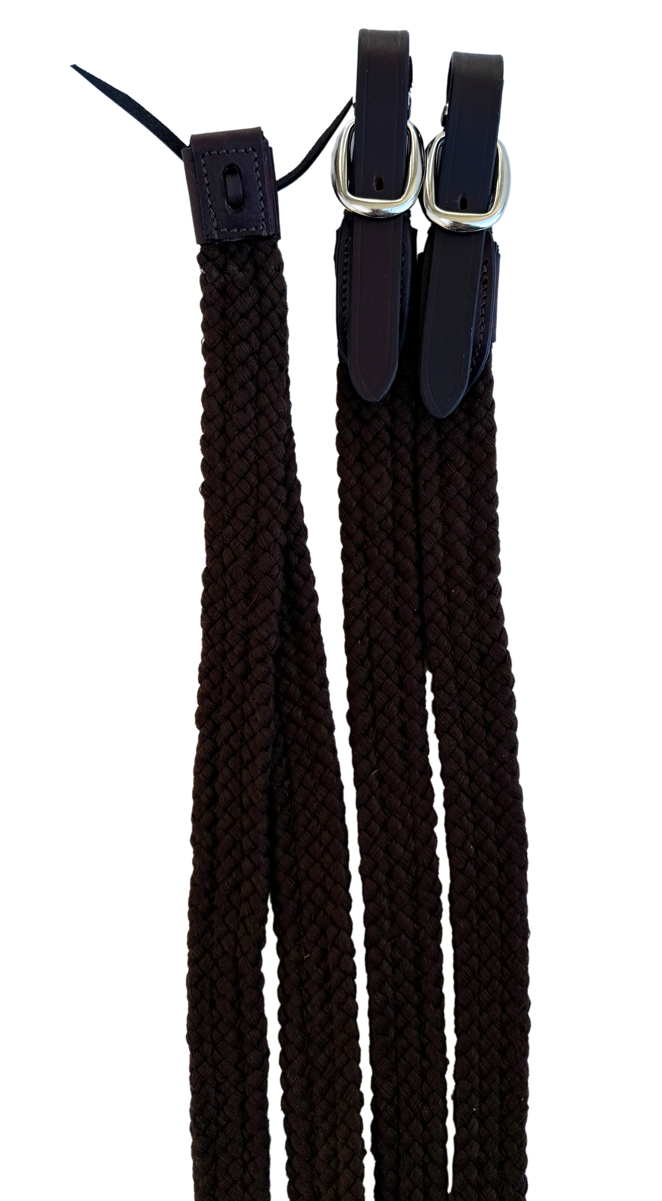 Origin Cotton Braided Stockmn Reins(Br)
