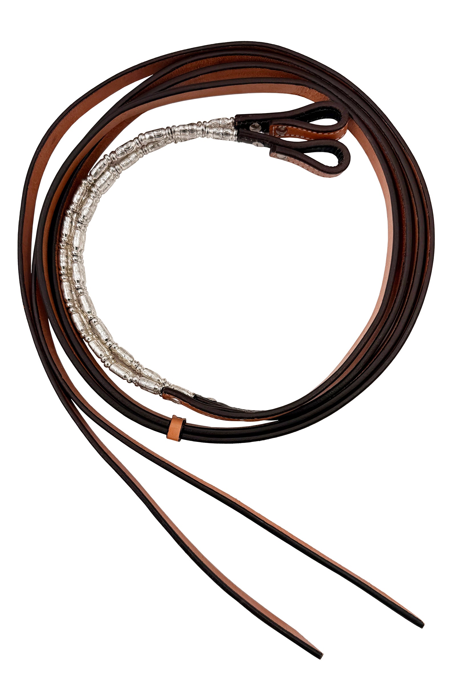 Origin Reins w Silver Piping