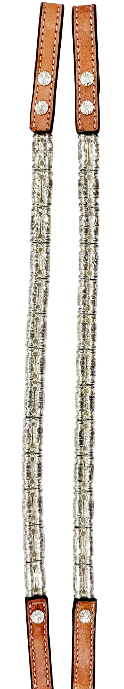 Origin Reins w Silver Piping