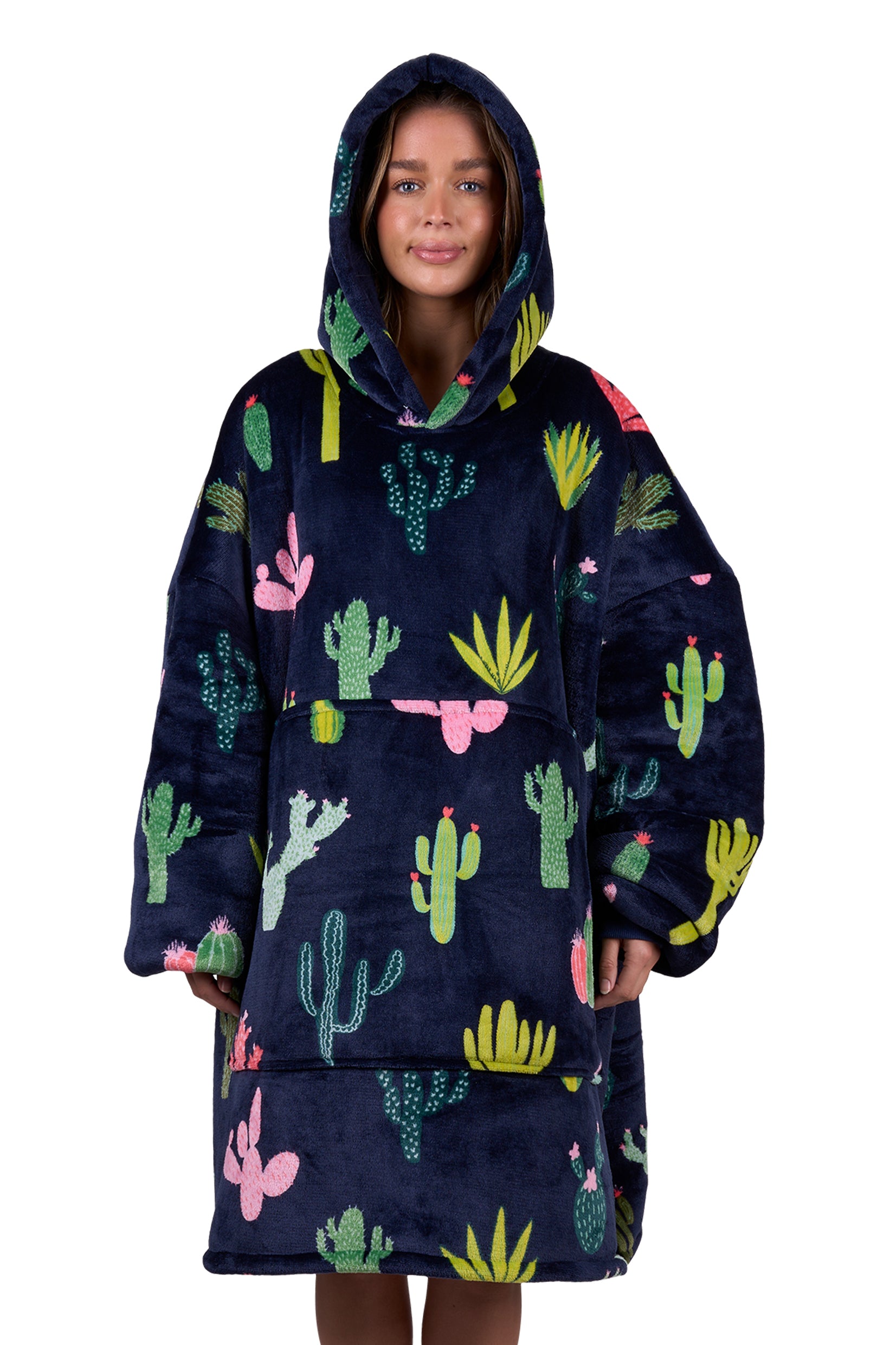 Pure Western Cactus Snuggle Hoodie