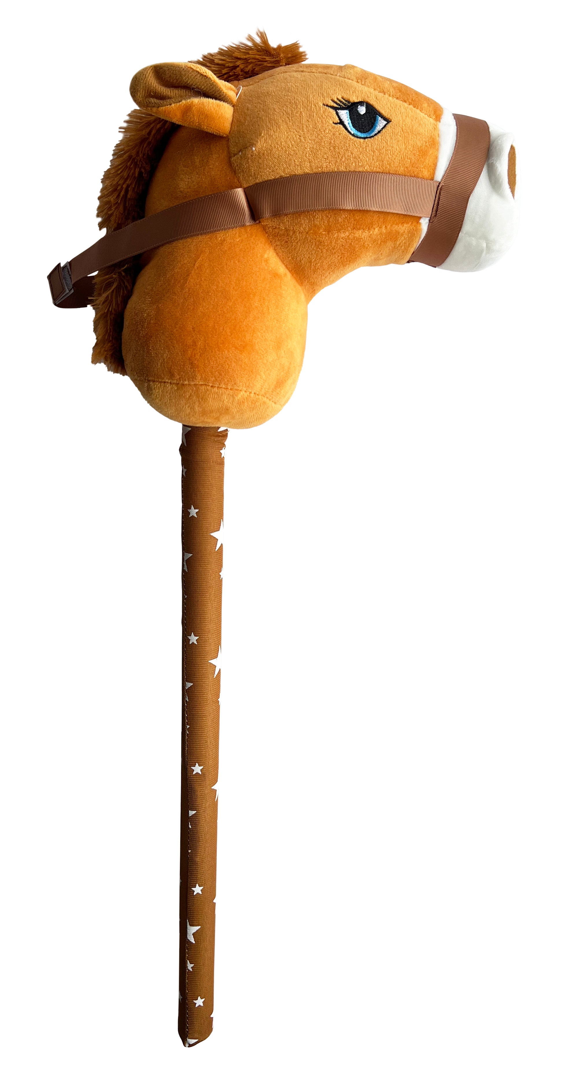PFIFF Plush Stick Horse (Brown%