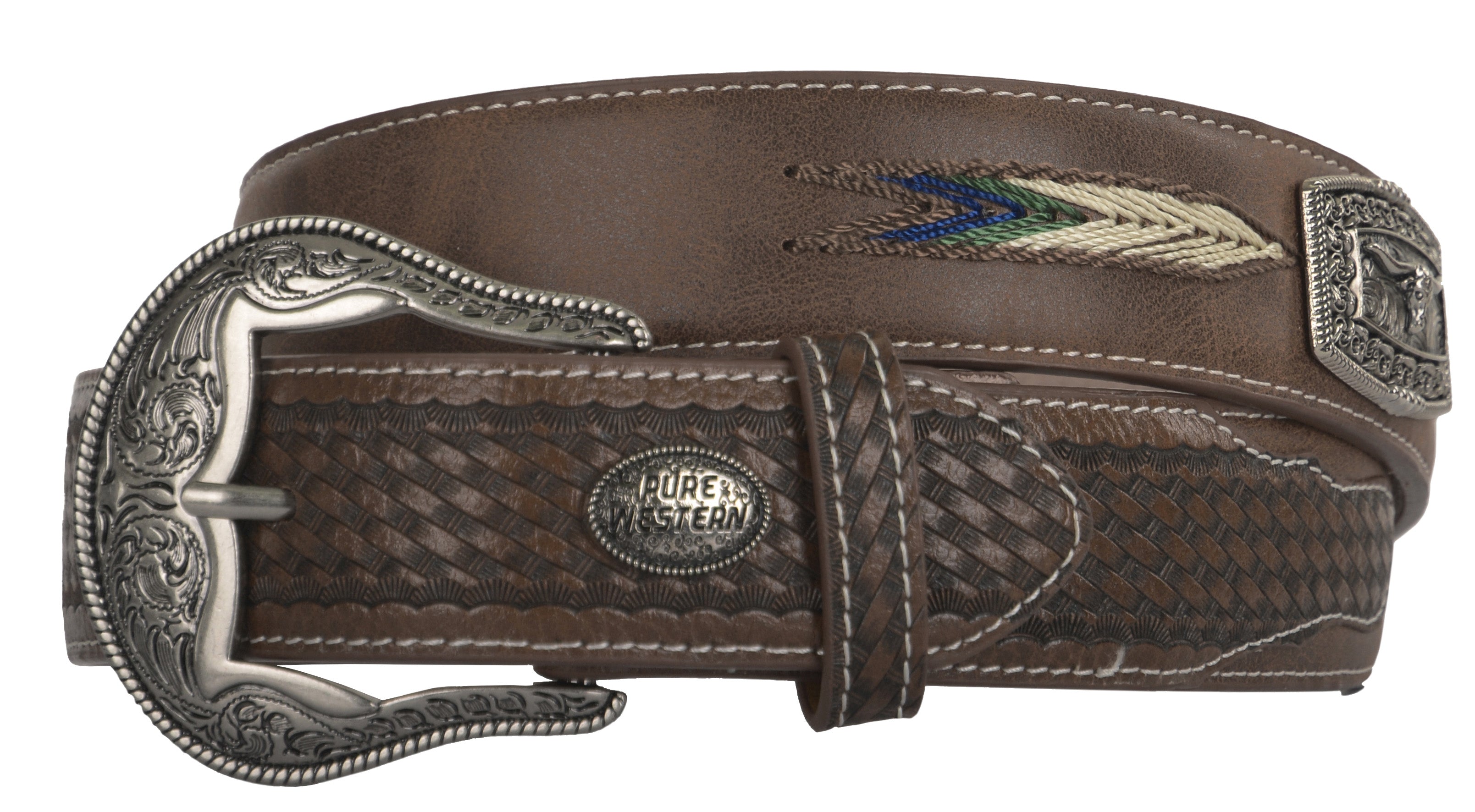 Pure Western Kids Karl Belt (XS/22)%