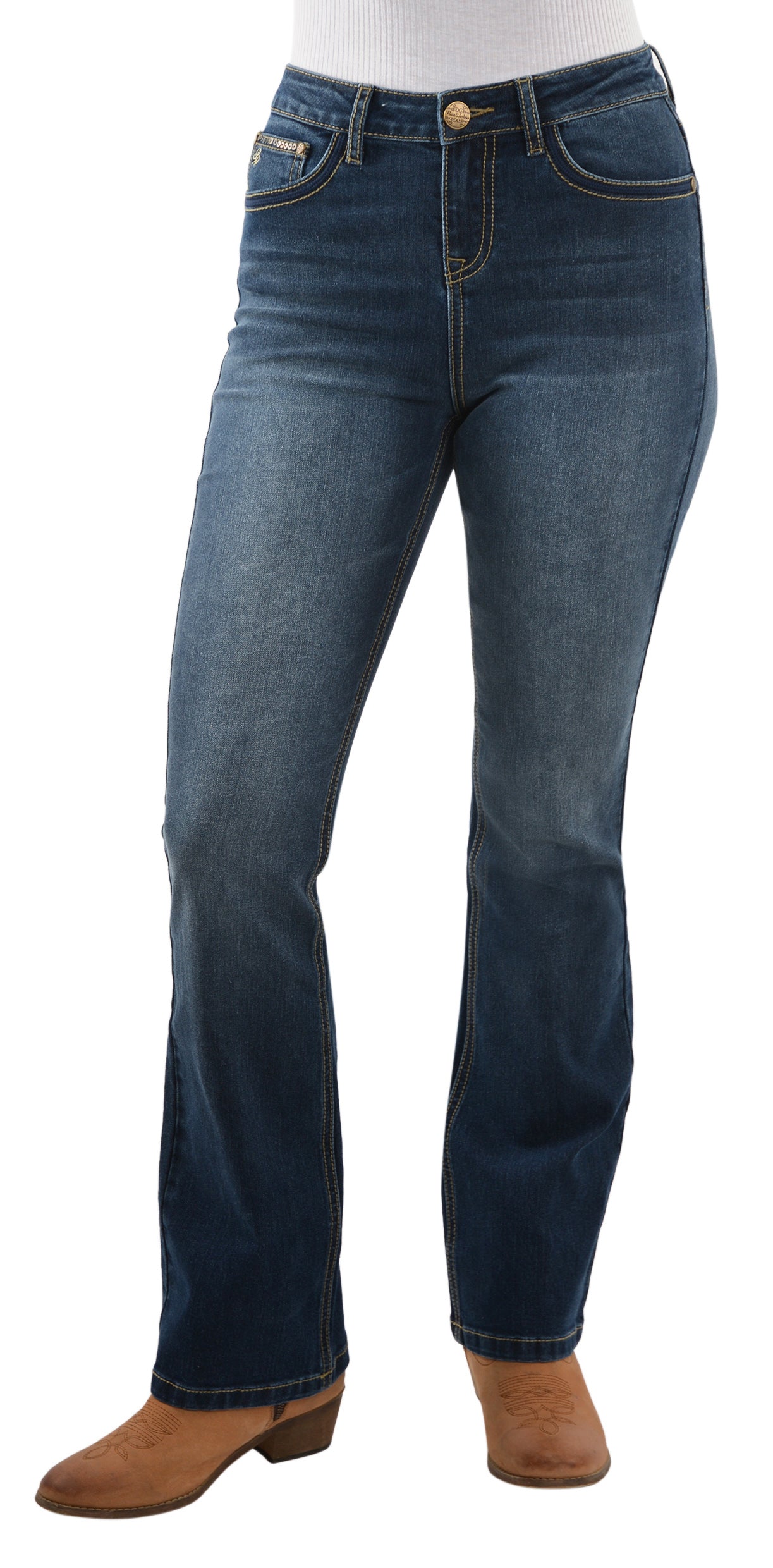 Pure Western Brady HW Bcut Jean 32 One / 10