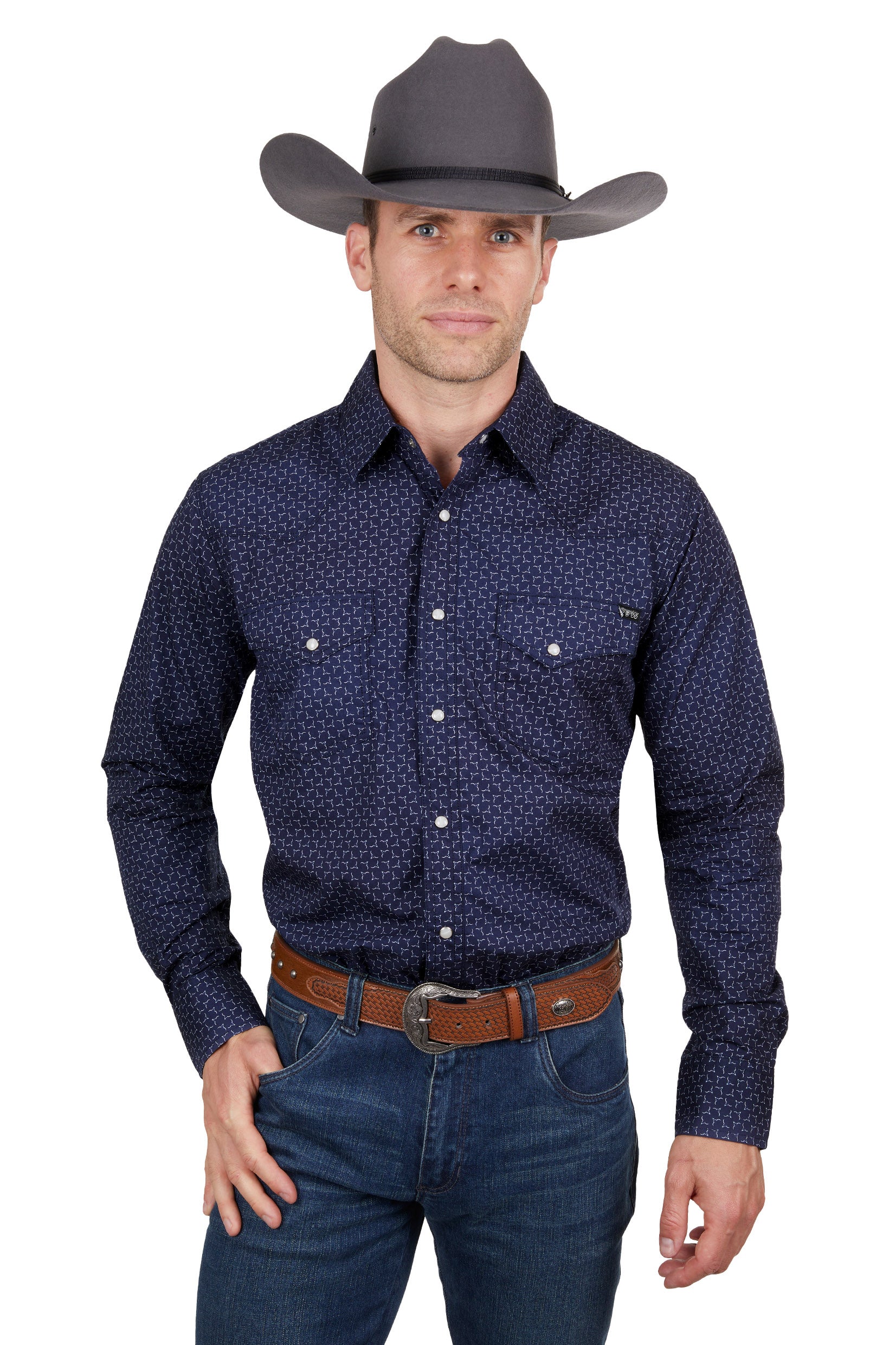 Pure Western Mens Jett Shirt One / XXX Large