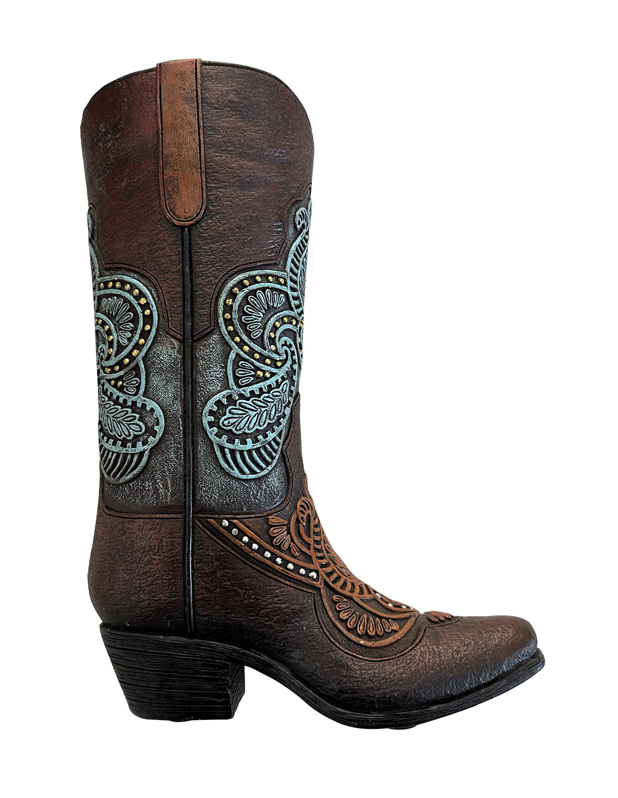 Pure Western Boot Vase