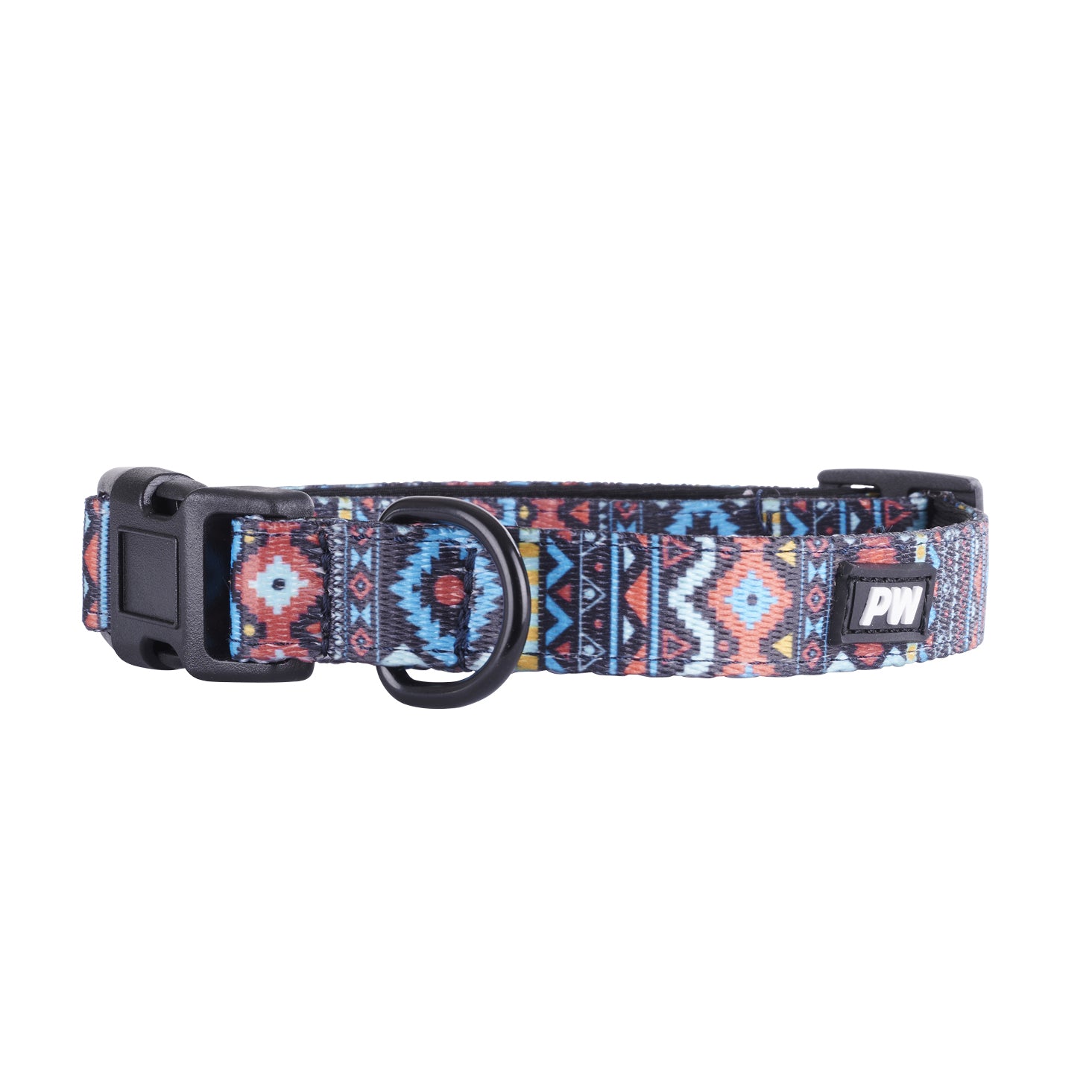 Pure Western Billie Dog Collar% Blue / Large