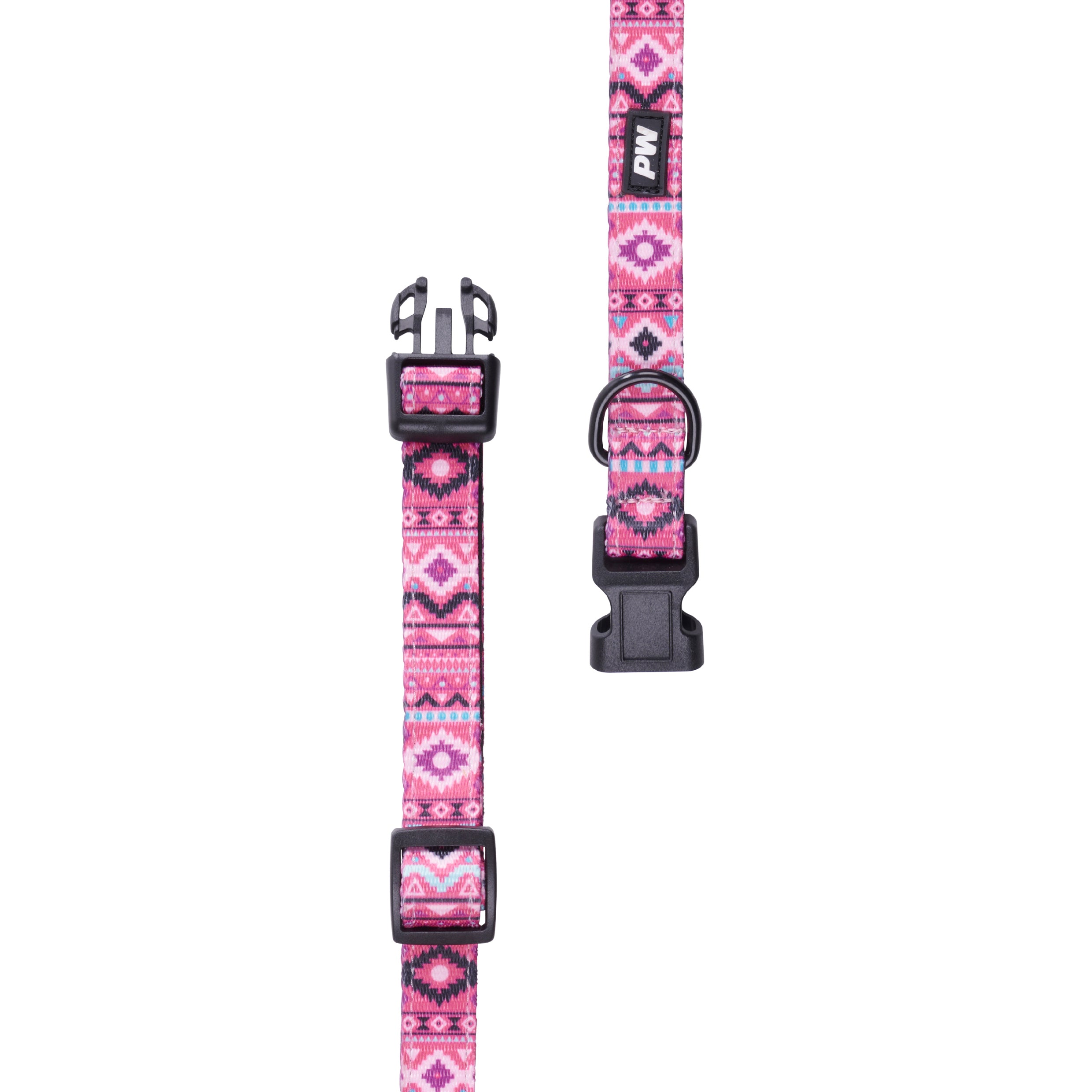 Pure Western Billie Dog Collar% Blue / Large
