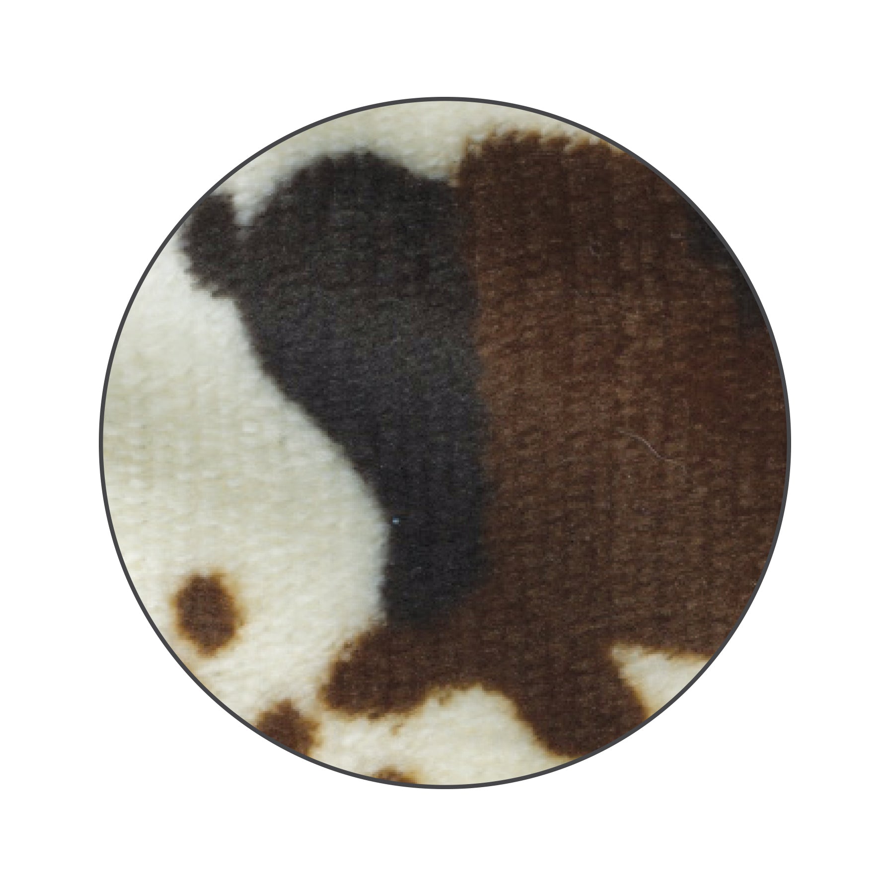 Pure Western Snuggle Rug(Cow Print)%