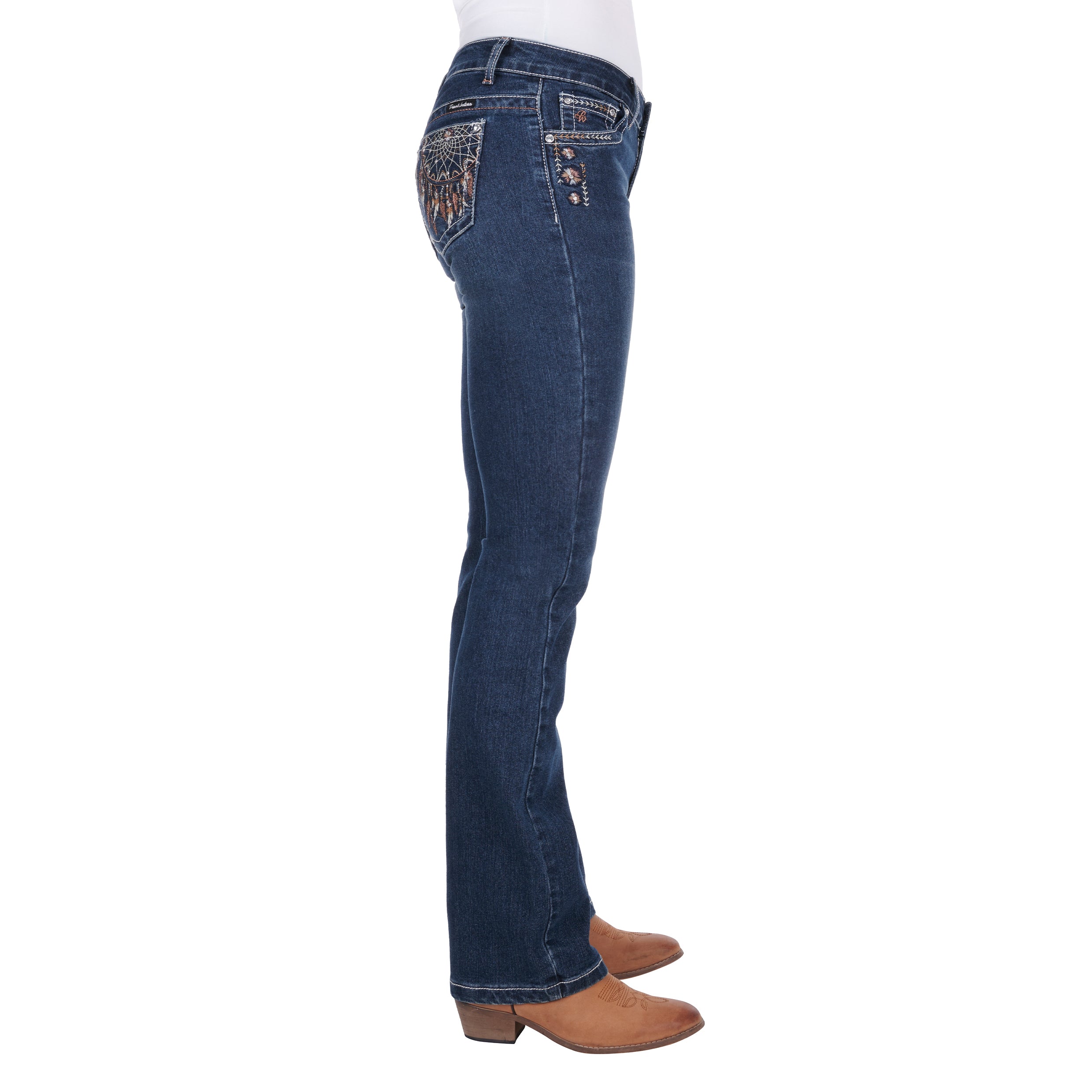 Pure Western Wms Lola Bcut Jean 34 One / 10