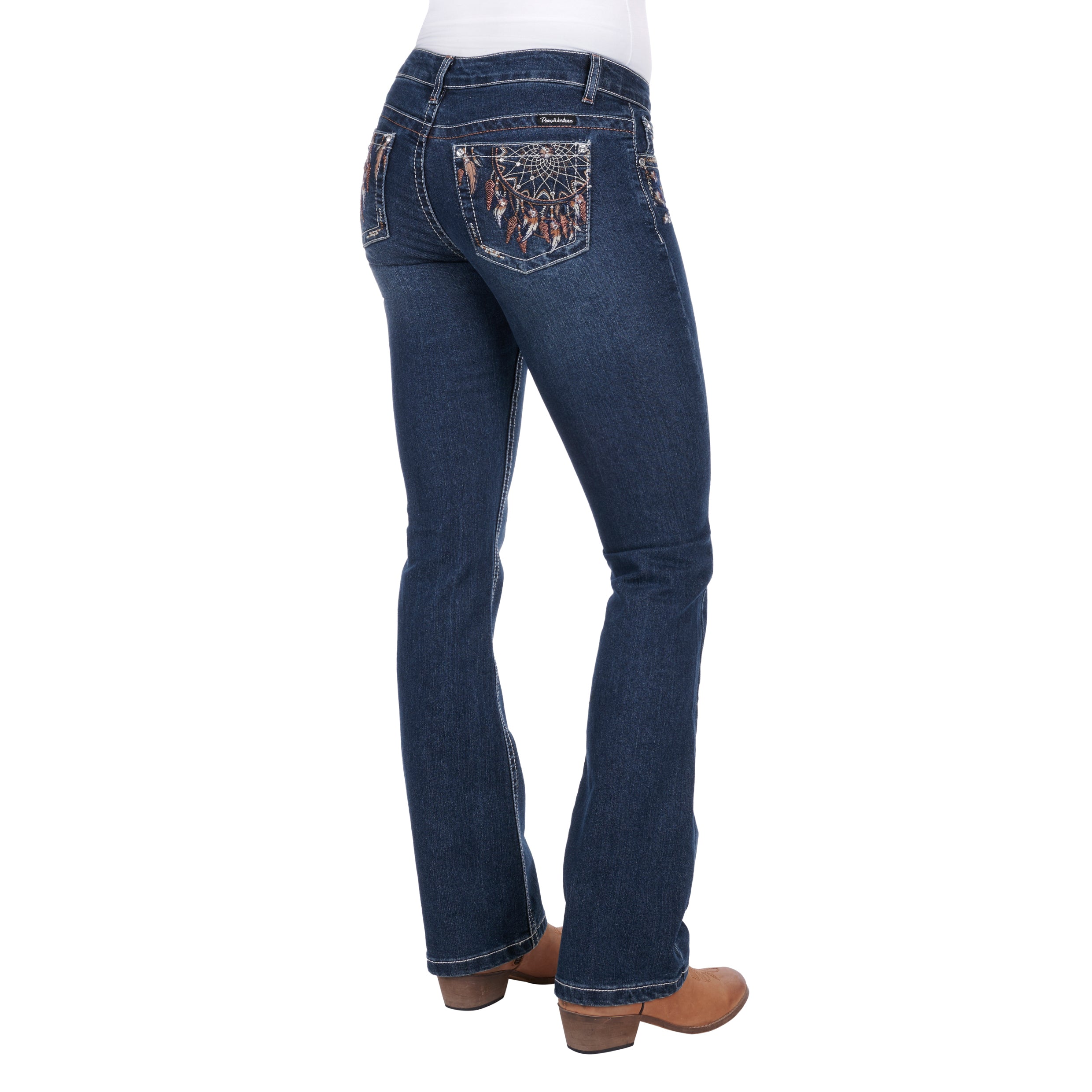Pure Western Wms Lola Bcut Jean 34 One / 10