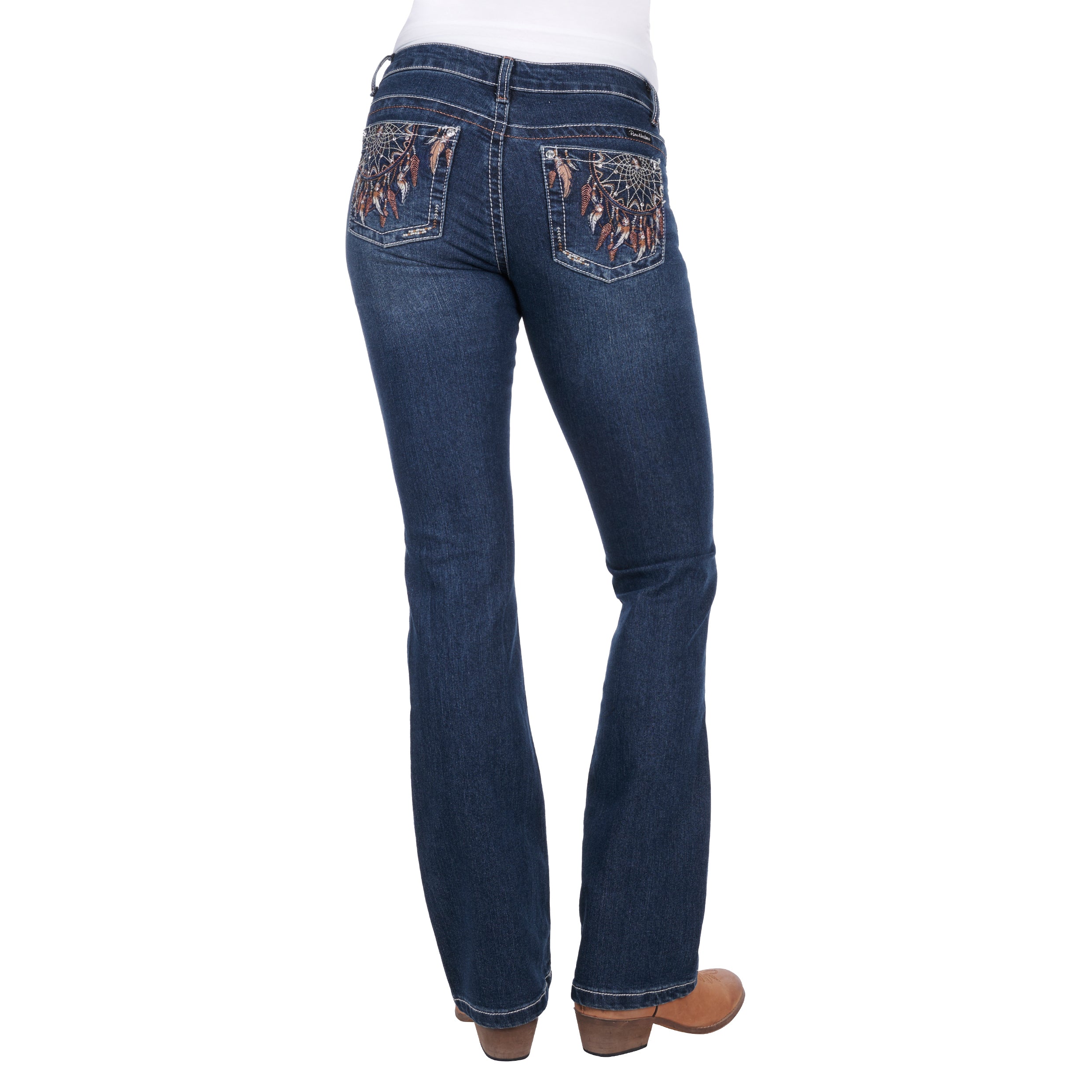 Pure Western Wms Lola Bcut Jean 34 One / 10