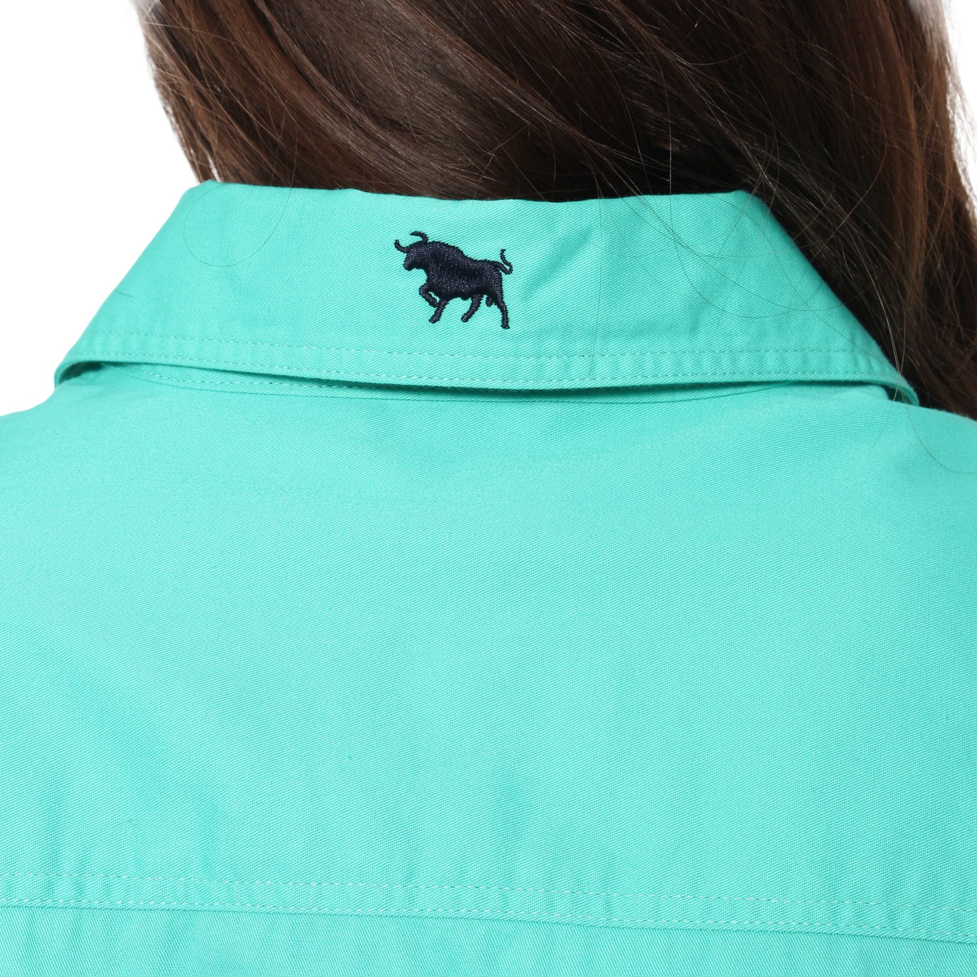 Ringers Jillaroo FB Shirt Black/Melon / 10