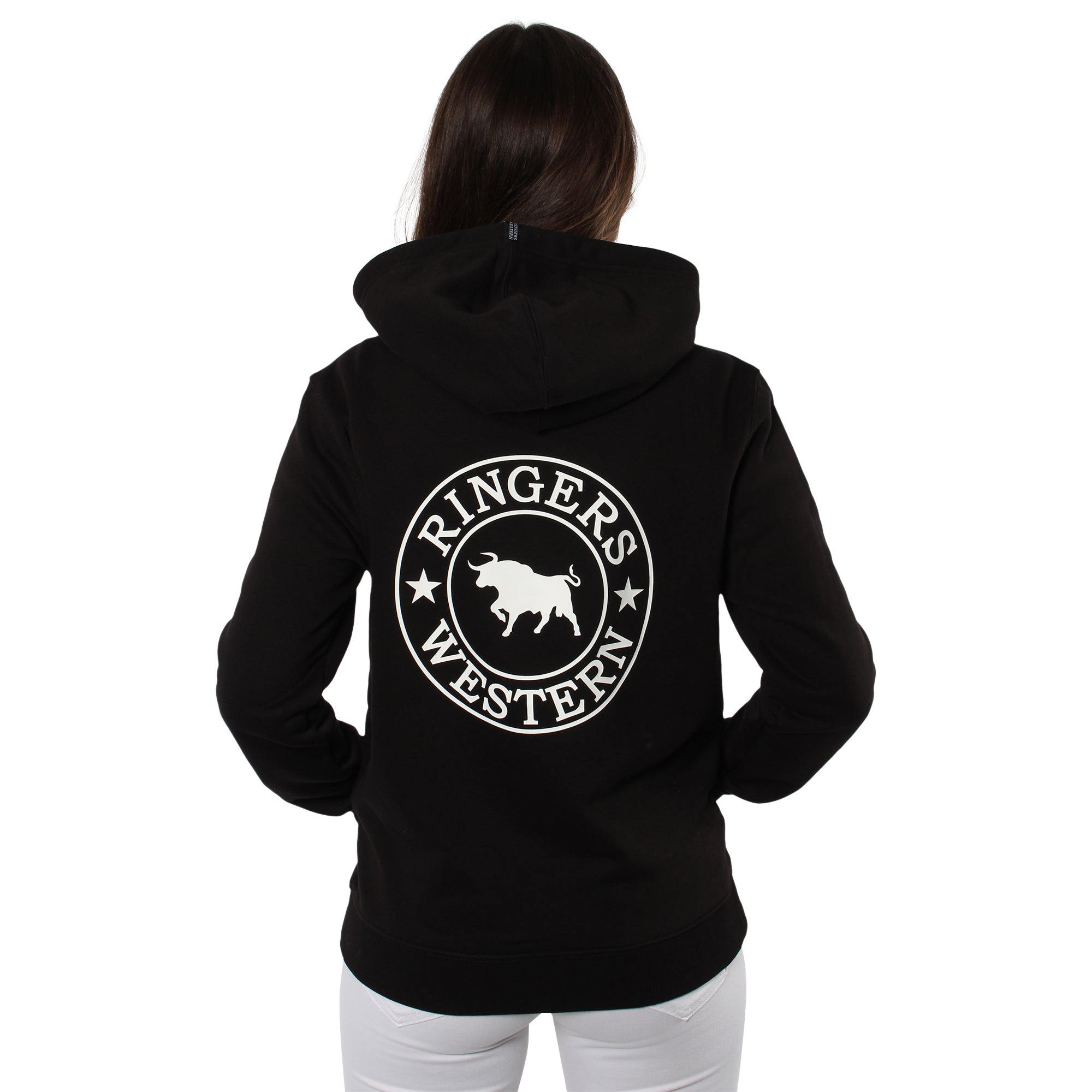 Ringers Signature Bull Hoodie Black/White / 10