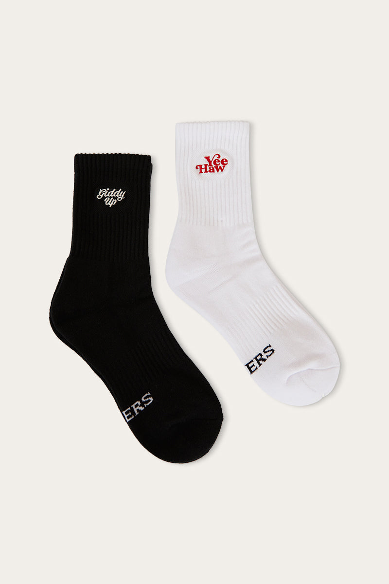 Ringers Giddy Up Unisex Socks2p One / 6-10