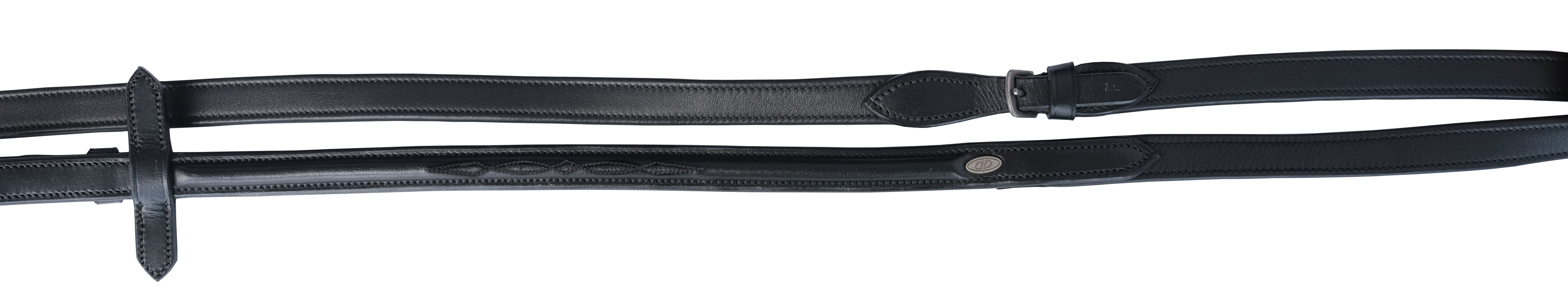 David Paul Softy Leather Rein Black / All