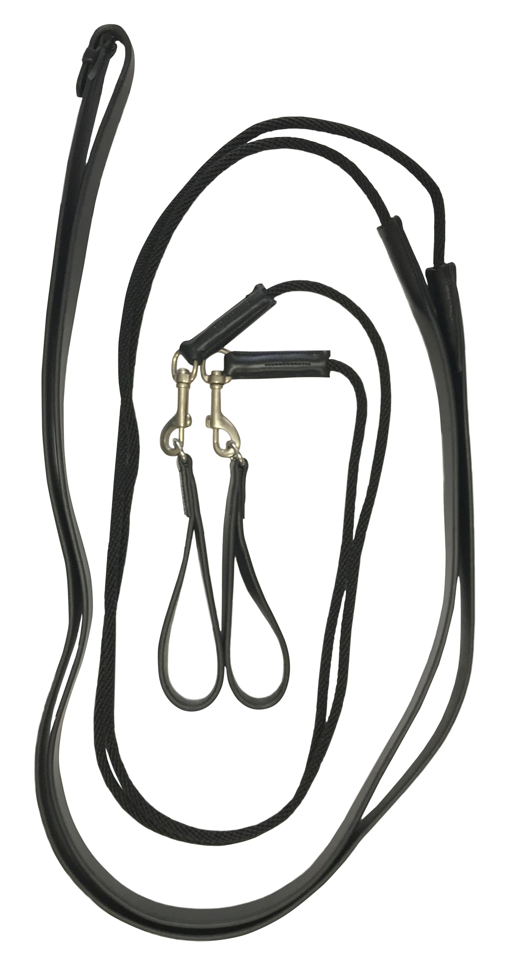 Enzo Pro Draw Reins Black / All