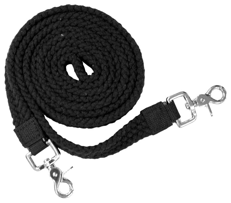 Enzo Flat Cotton Roping Reins One / Assorted