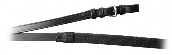 Enzo Rub Grip Reins Leather (Multi)