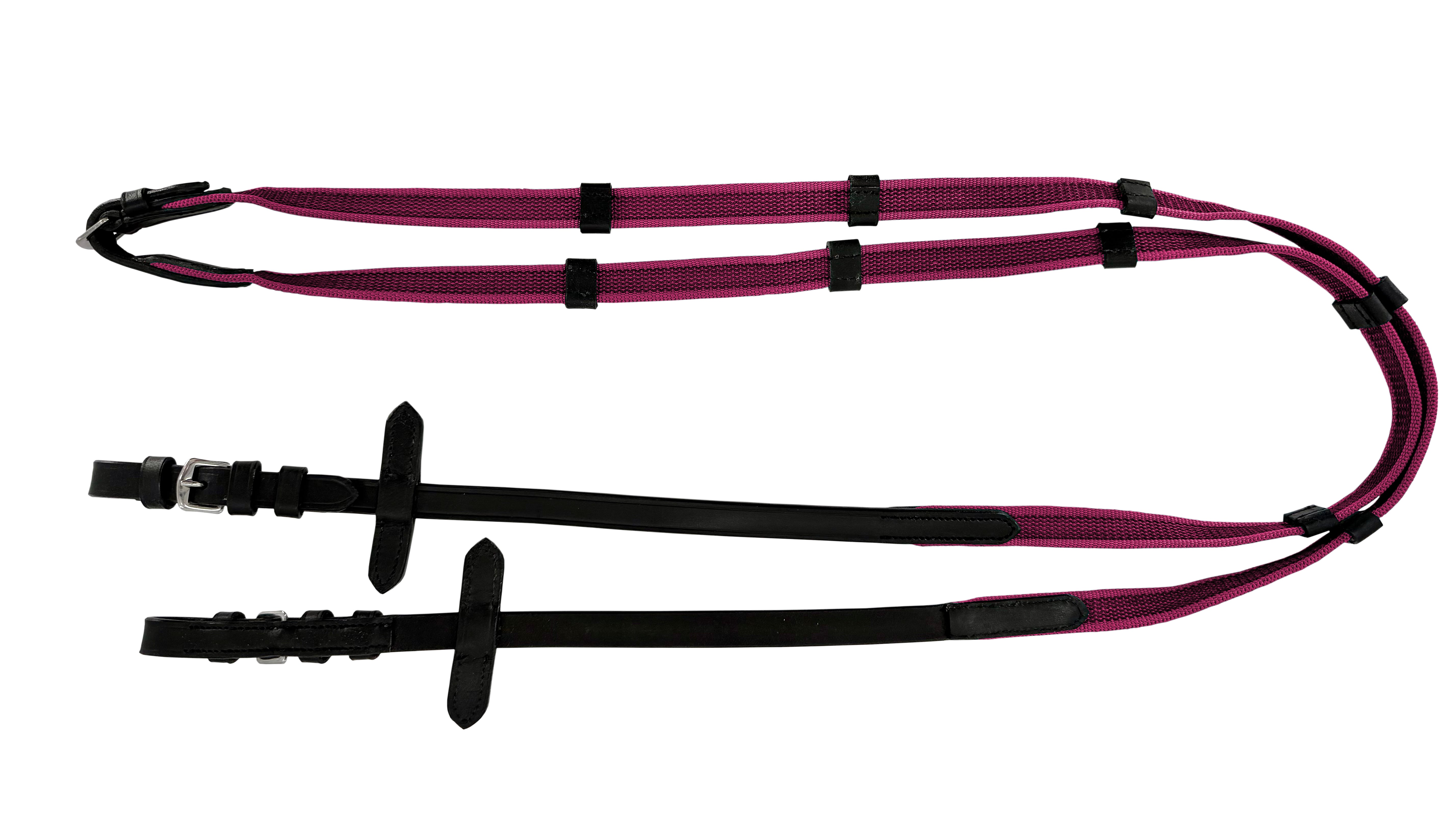 Enzo Sure Grip Reins Black / Full