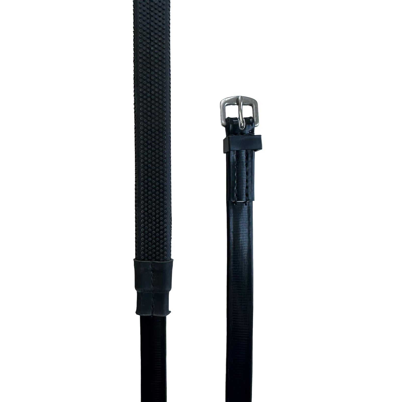 Stride Rubber Reins Black / 16mm