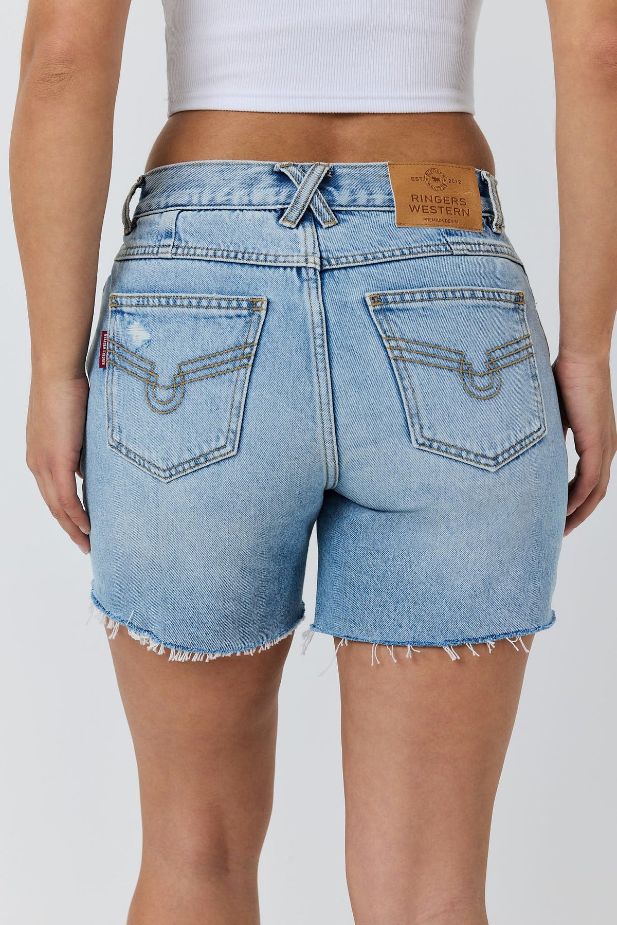 Ringers Hailey Womens Mid Rise Classic Short