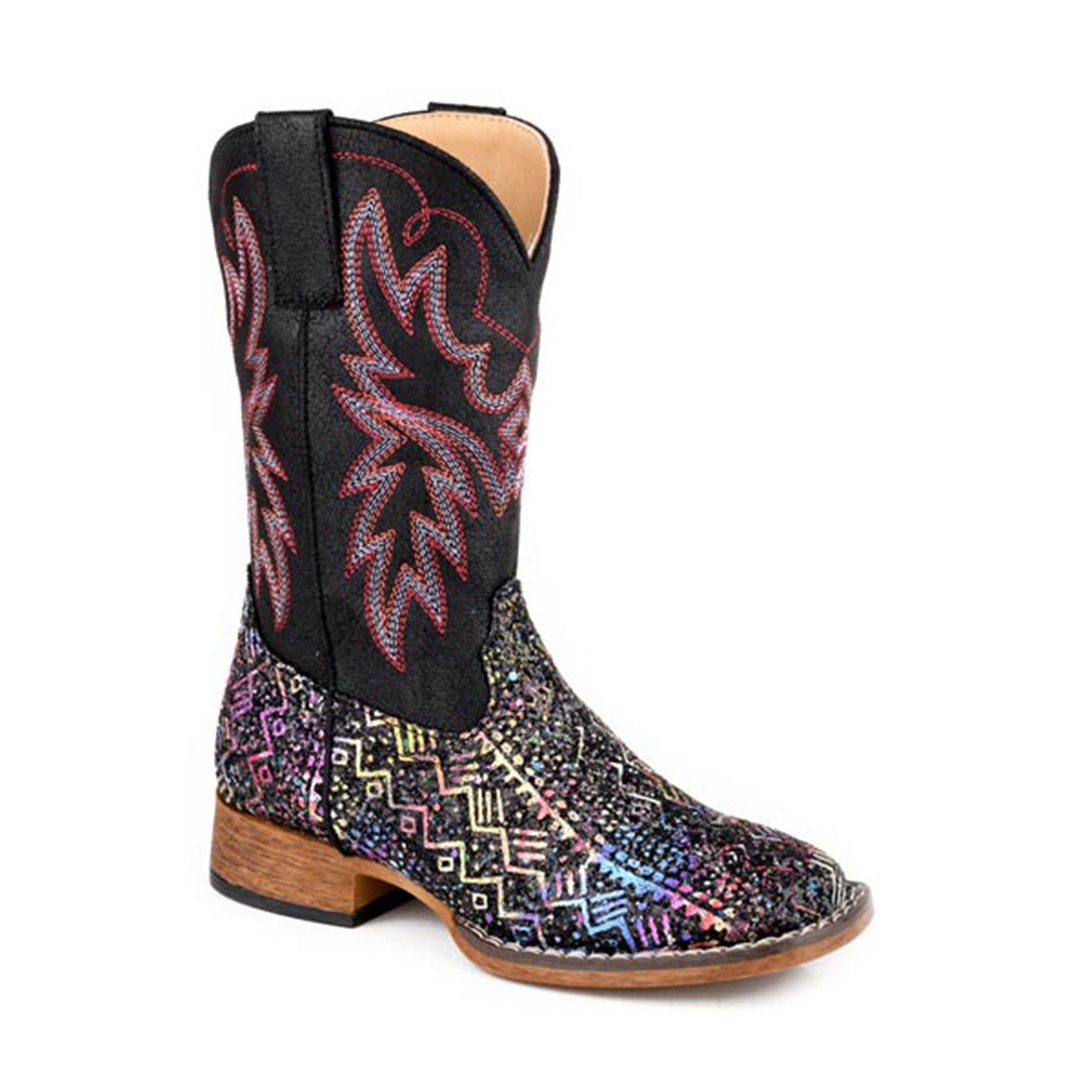 Roper Little Kids Glitter Aztec