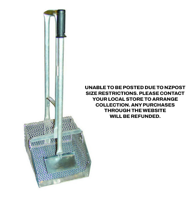 Manure Scoop With Fork Metal One / Long