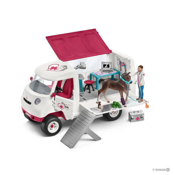 Schleich Mobile Vet w/ Hanoverian Foal%