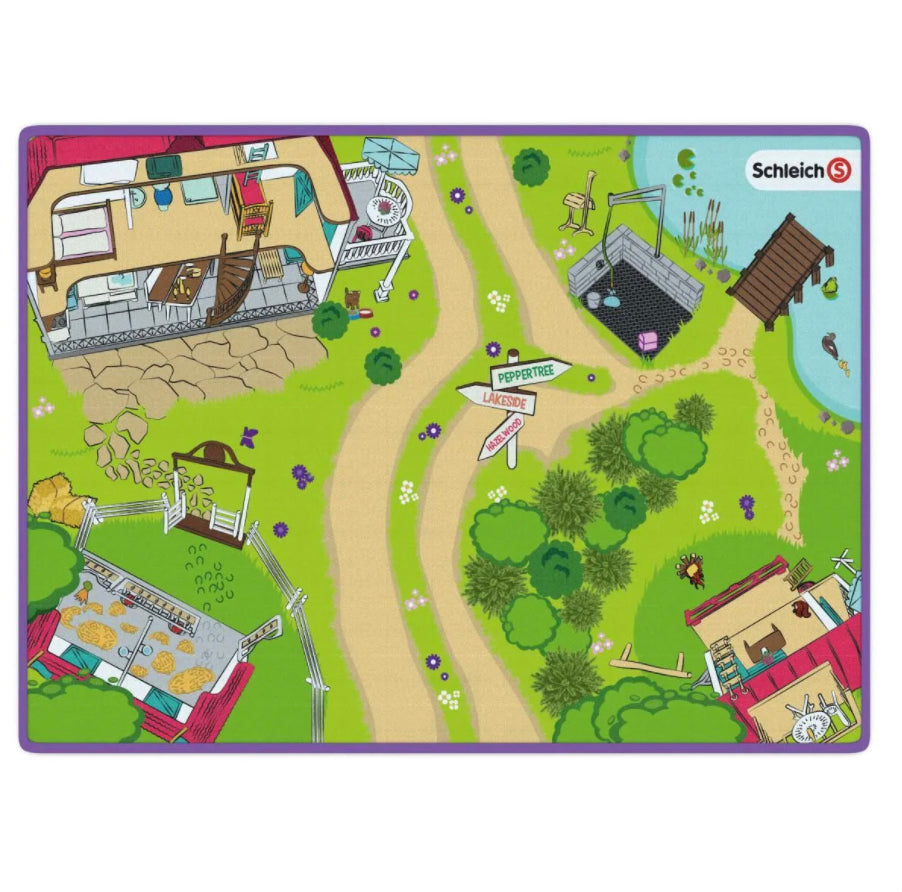 Schleich Horse Club Playmat%