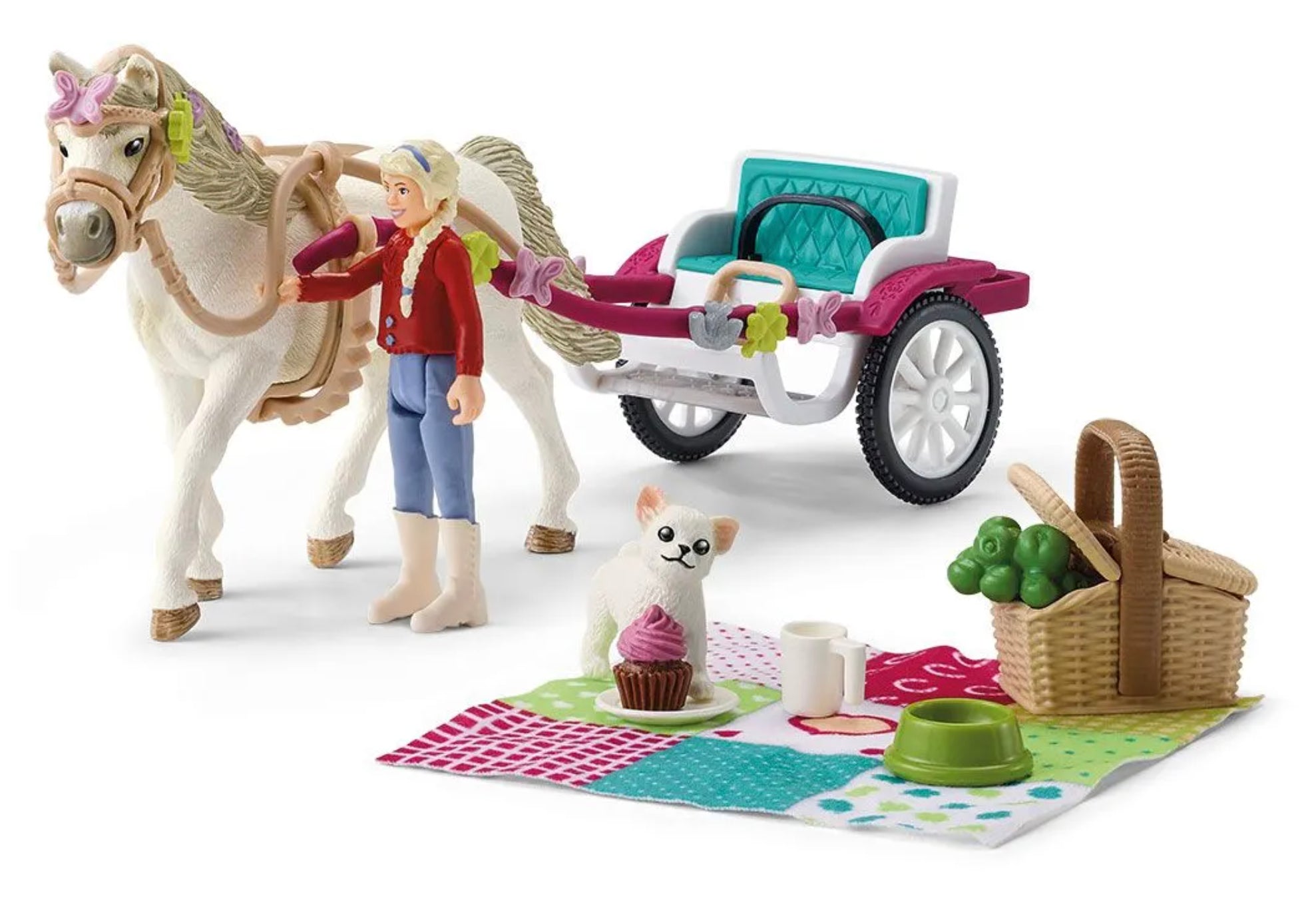 Schleich Small Carriage For Horse Show%