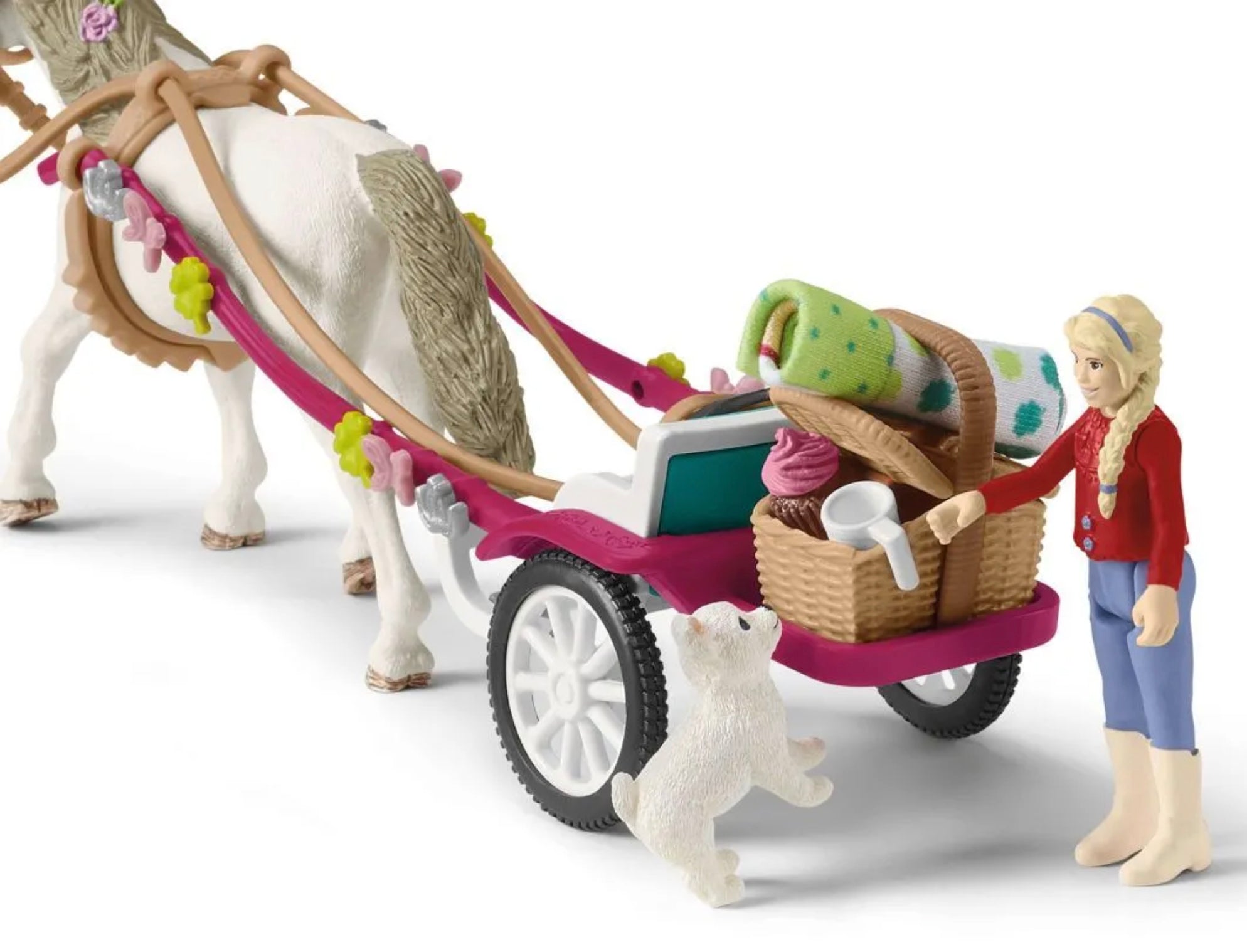 Schleich Small Carriage For Horse Show%