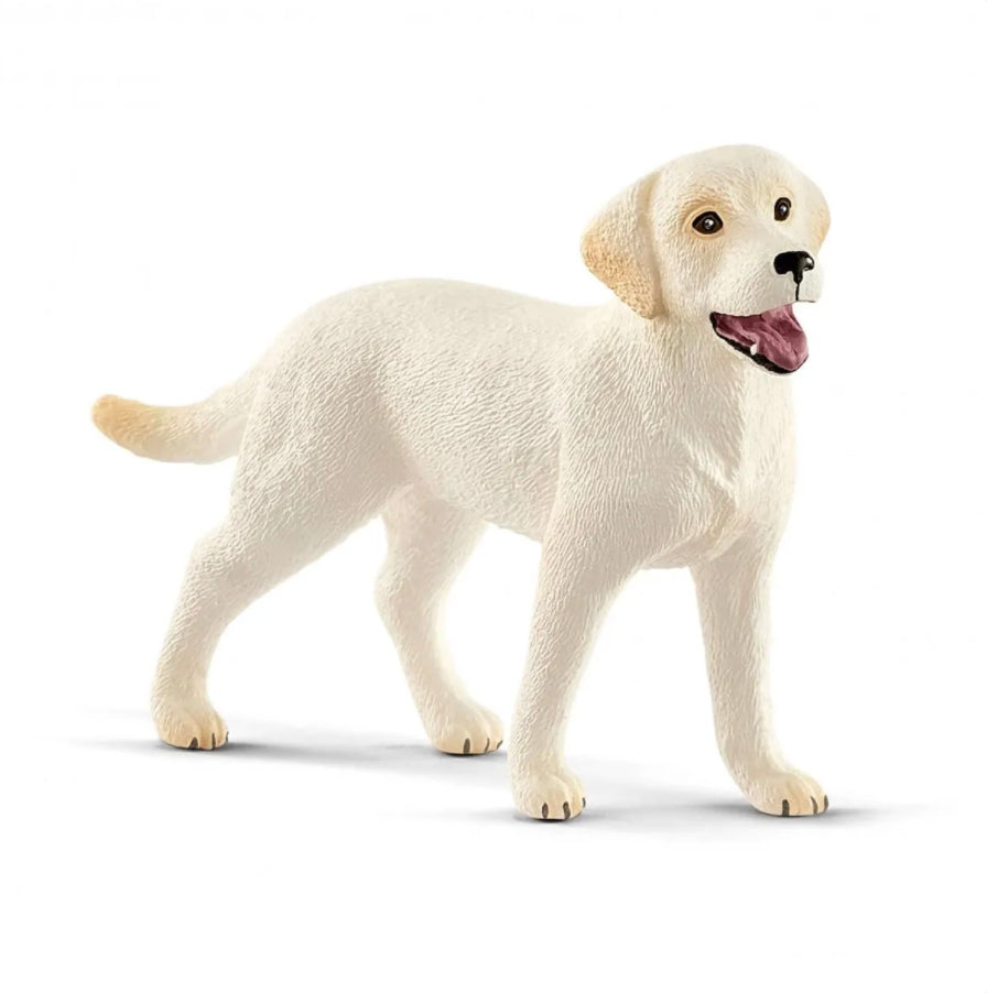Schleich Walking w/Labrador Retriever%