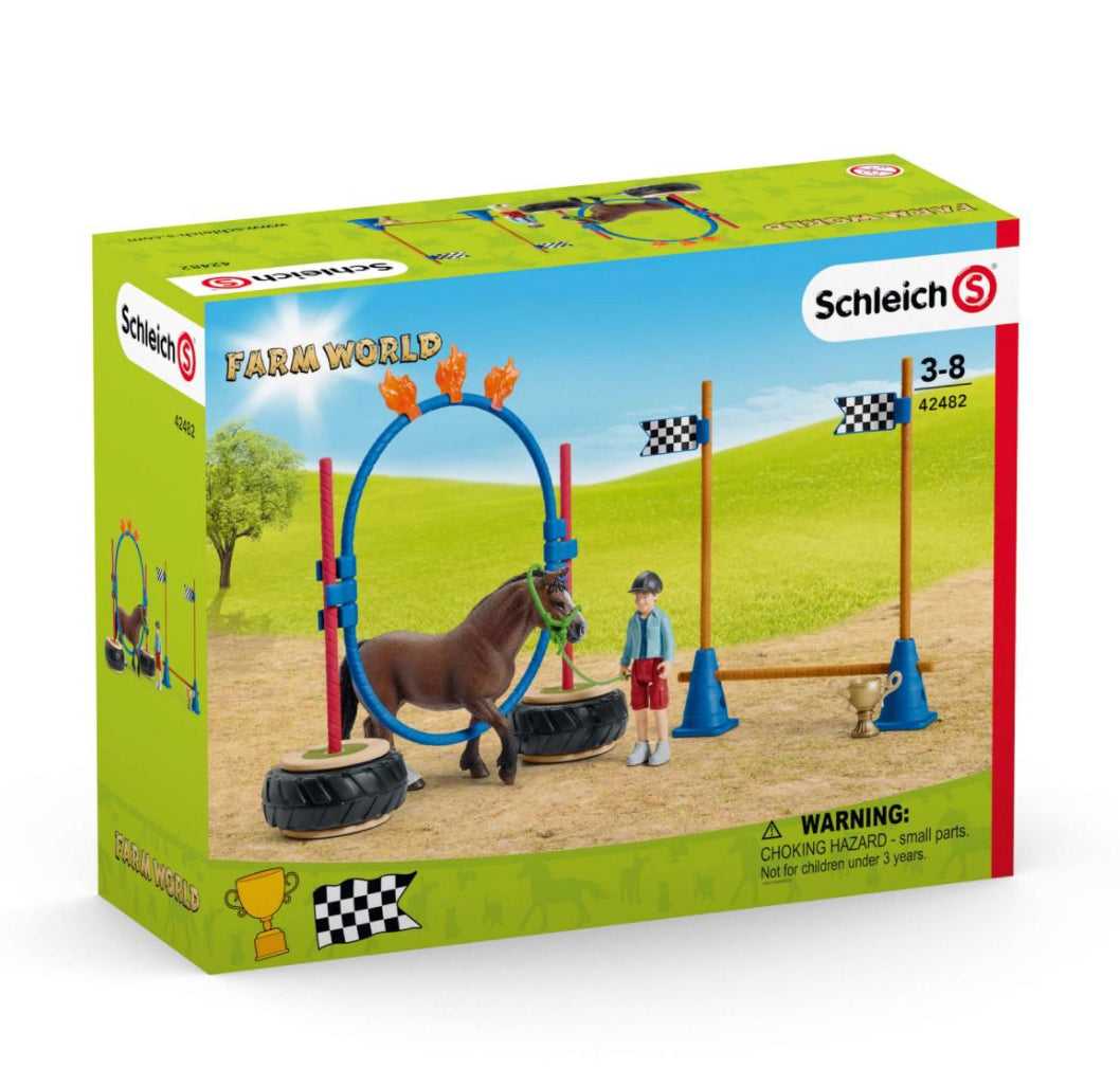 Schleich Pony Agility Race%